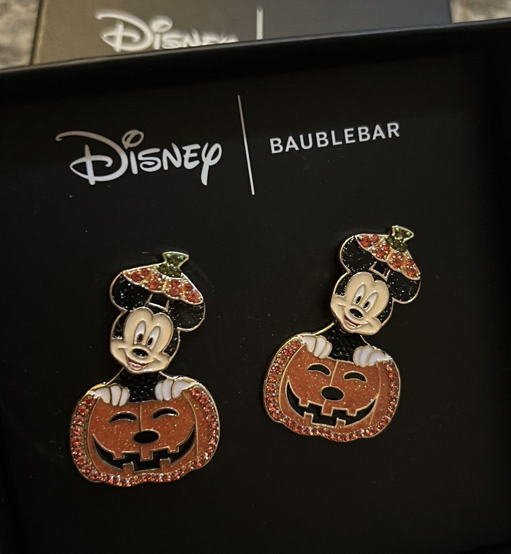 Disney Disney X BAUBLEBAR Mickey in Pumpkin Earrings Size ONE SIZE - 3 Thumbnail