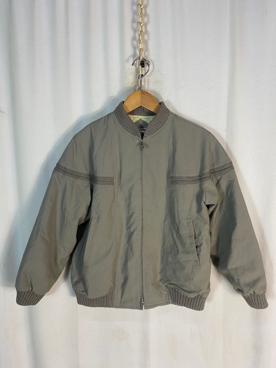 Japanese Brand × Vintage Vintage bulook zipper Bomber jacket Size US S / EU 44-46 / 1 - 1 Thumbnail