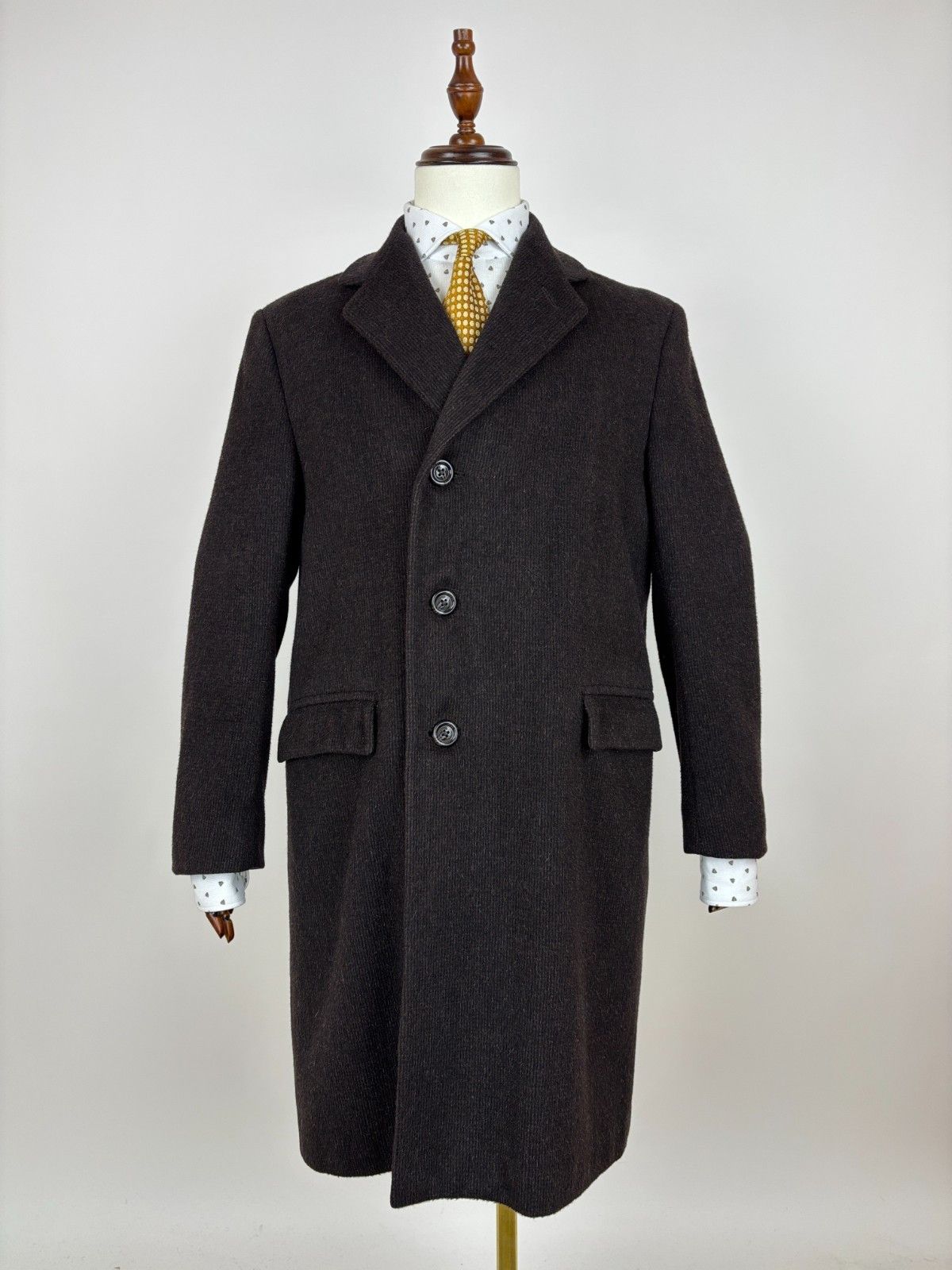 Hardy Amies Vintage Hardy Amies 60-70s Hepworths Yarrowvale Wool Coat Size US S / EU 44-46 / 1 - 1 Thumbnail