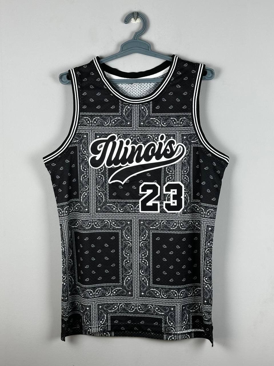 Other Illinois Goat 23 Bandana Print Basketball Jersey Size US XL / EU 56 / 4 - 2 Thumbnail