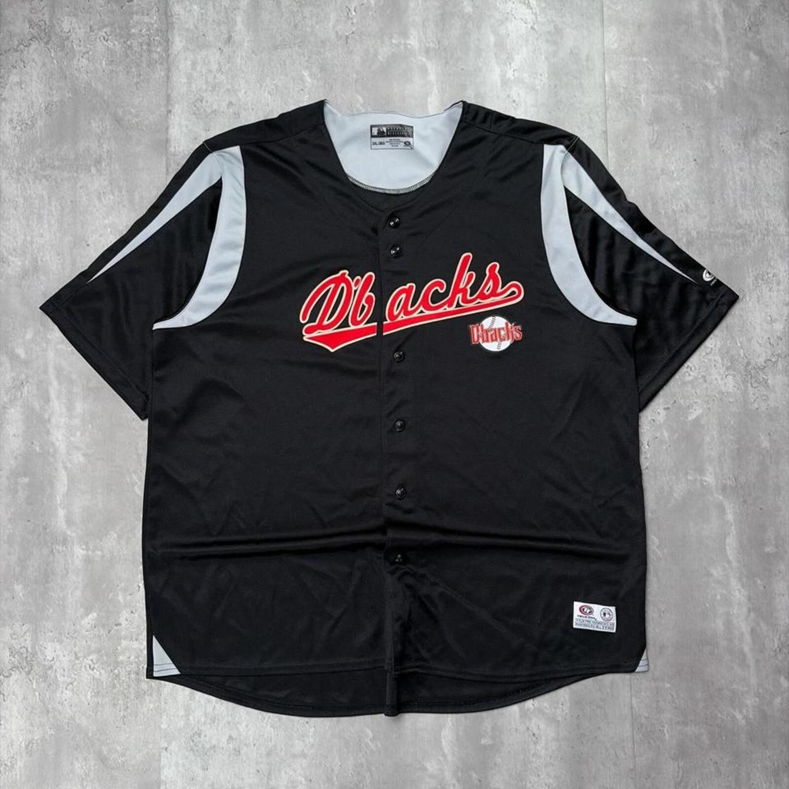 MLB Y2K Arizona Diamondbacks True Fan MLB Baseball Jersey Size US XXL / EU 58 / 5 - 1 Thumbnail
