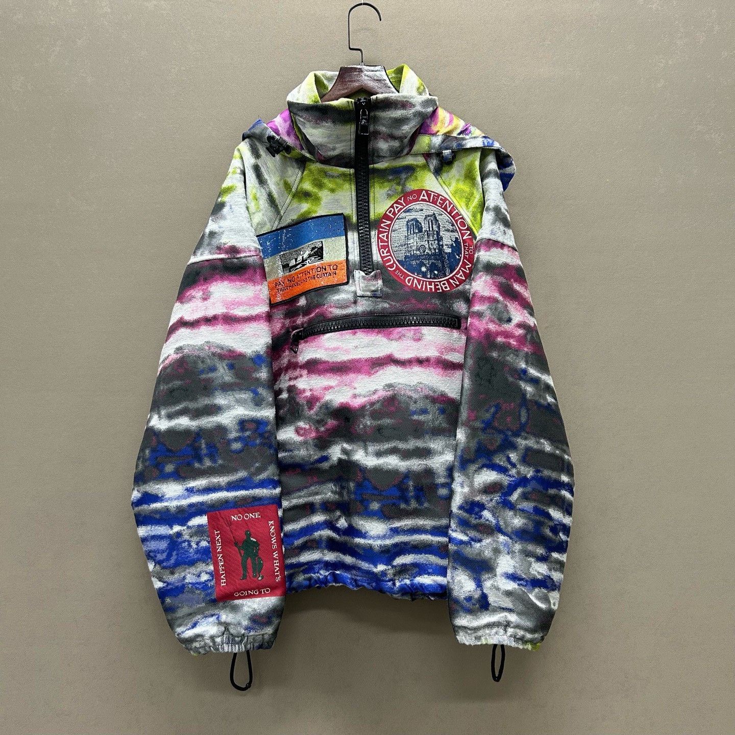 Louis Vuitton Louis Vuitton Tie-Dye Beaded Jacket Size US M / EU 48-50 / 2 - 1 Thumbnail