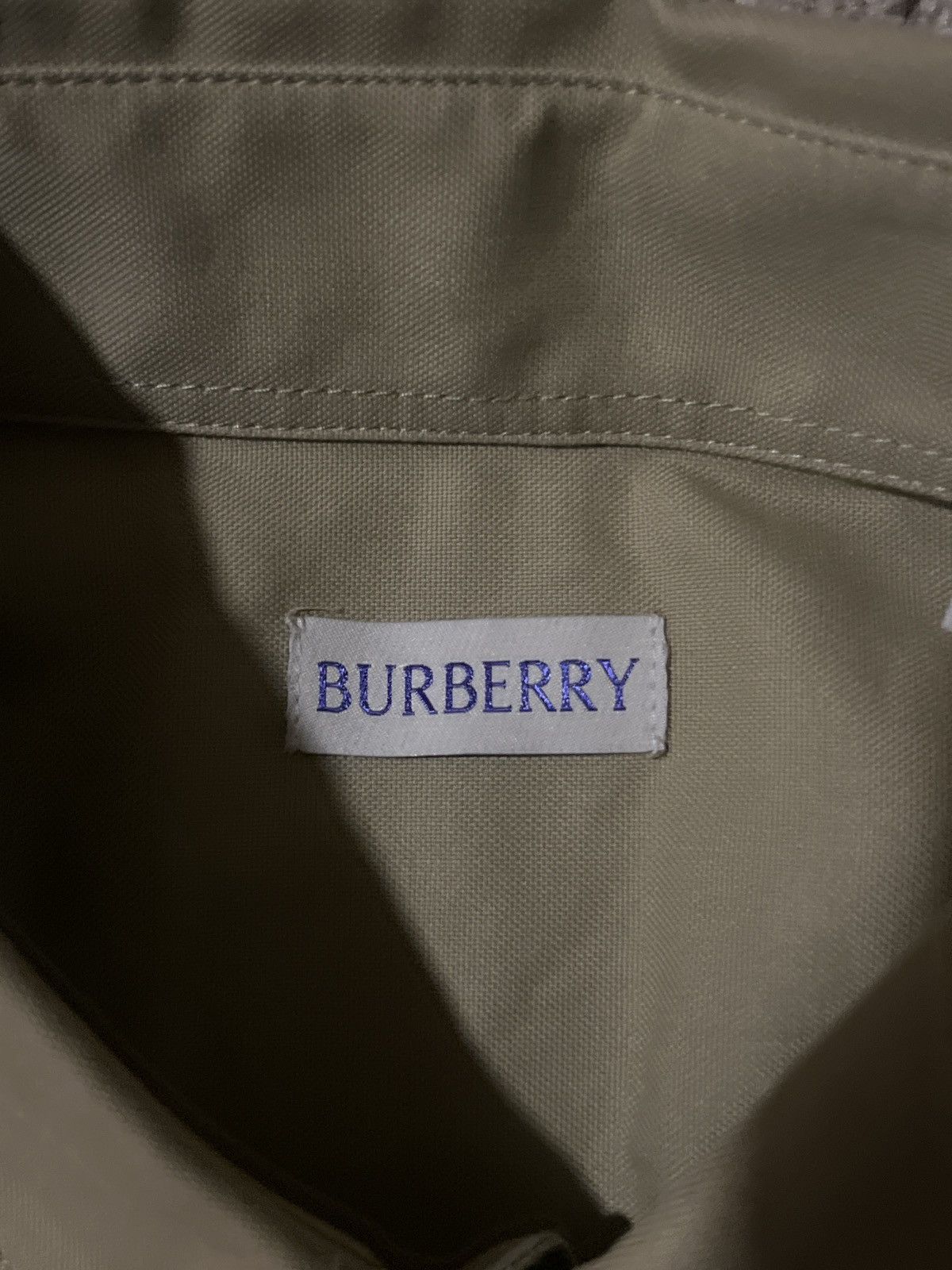 Burberry Burberry Beige Classic Monogram Logo Solid Color Polo Button Size US M / EU 48-50 / 2 - 4 Thumbnail