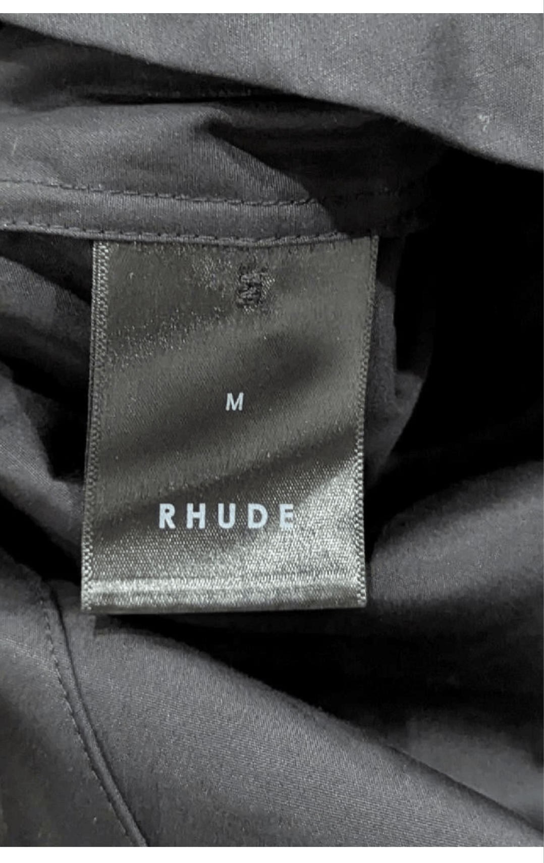 Rhude RHUDE Crest Oversized LS Button Up Shirt Black M Size US M / EU 48-50 / 2 - 7 Thumbnail