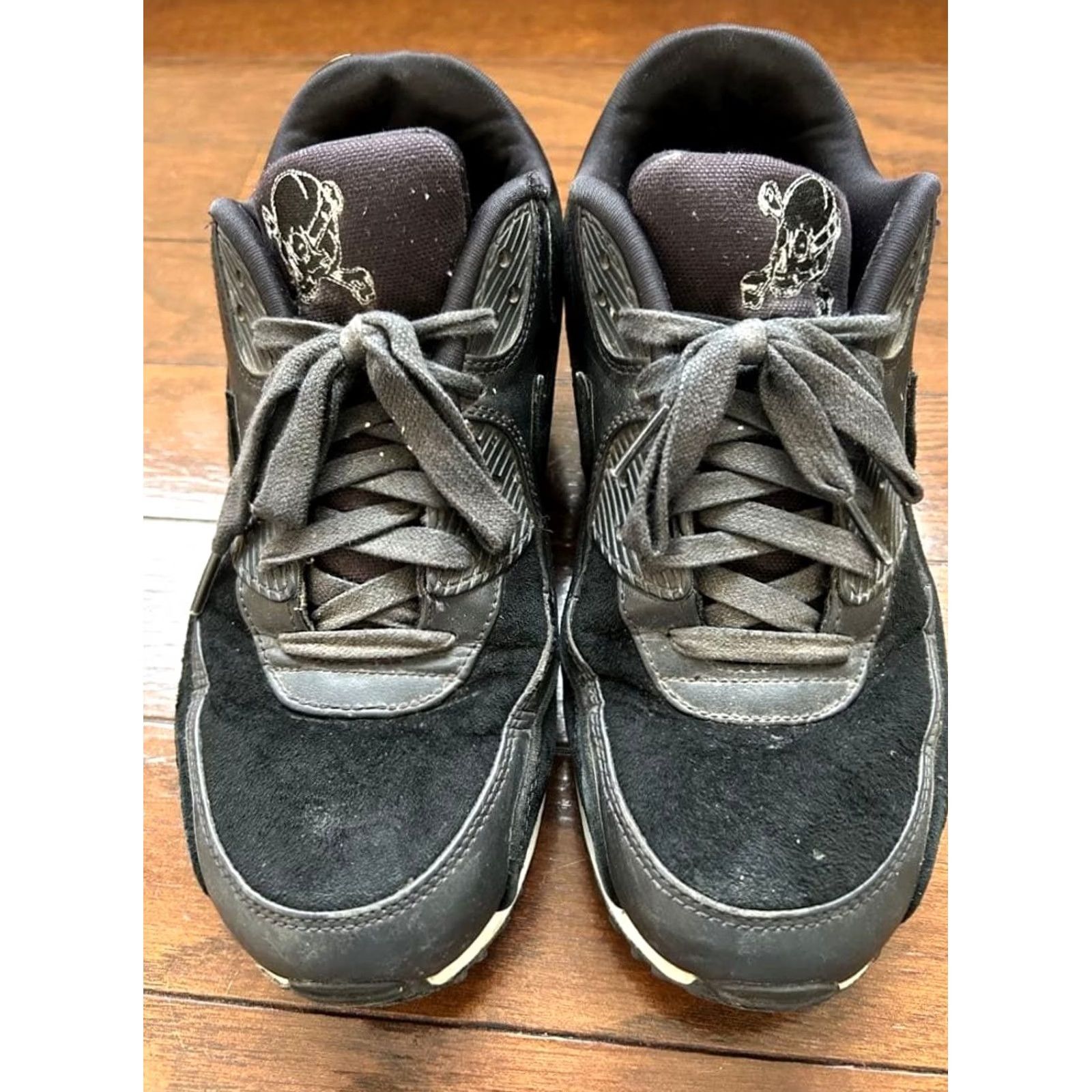 Nike Nike Air Max 90 Premium Level Skull Black LTD Sneaker Men 9.0US Original Collect Size US 9 / EU 42 - 4 Thumbnail