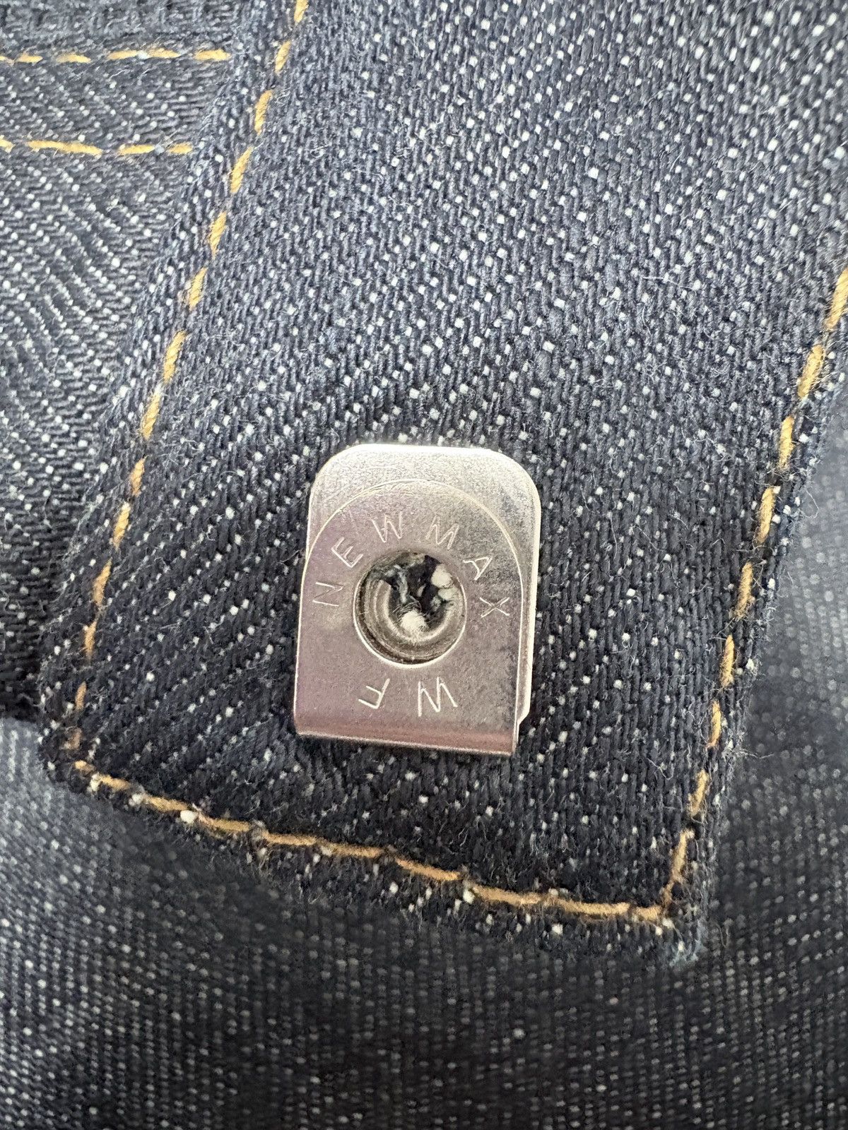 Hedi Slimane Dior Homme 2002 Custom-Order Japanese Denim Jeans Size US 30 / EU 46 - 8 Thumbnail