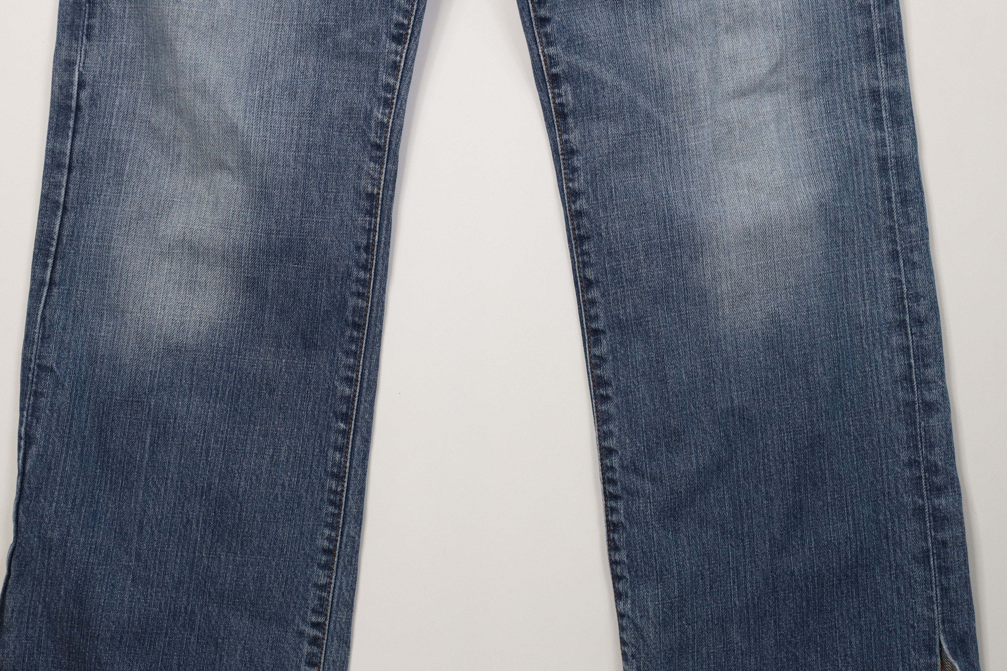 Lucky Brand Vintage Y2K Lucky Brand Flared Wide Leg Denim Jeans Blue Size US 32 / EU 48 - 4 Thumbnail