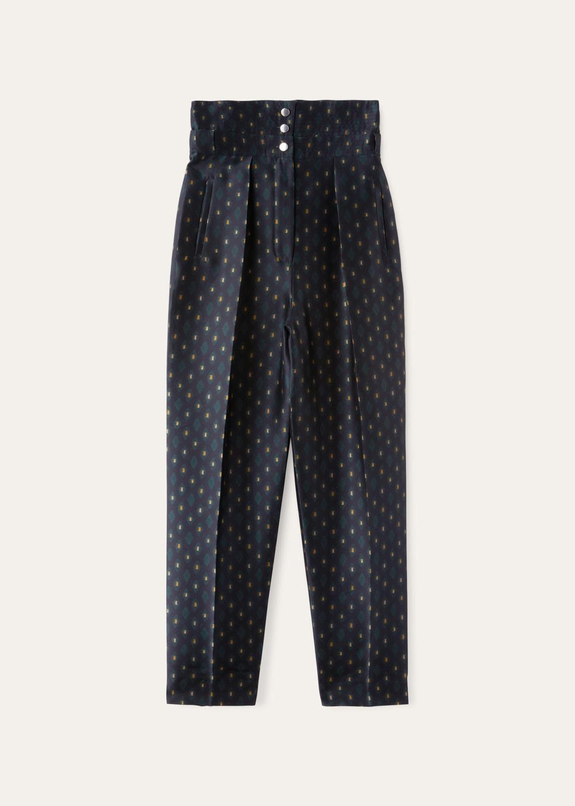Loro Piana o1srvl11e0425 FAO0407 Torrey Trouser in Multicolor Size 26" / US 2 / IT 38 - 1 Thumbnail