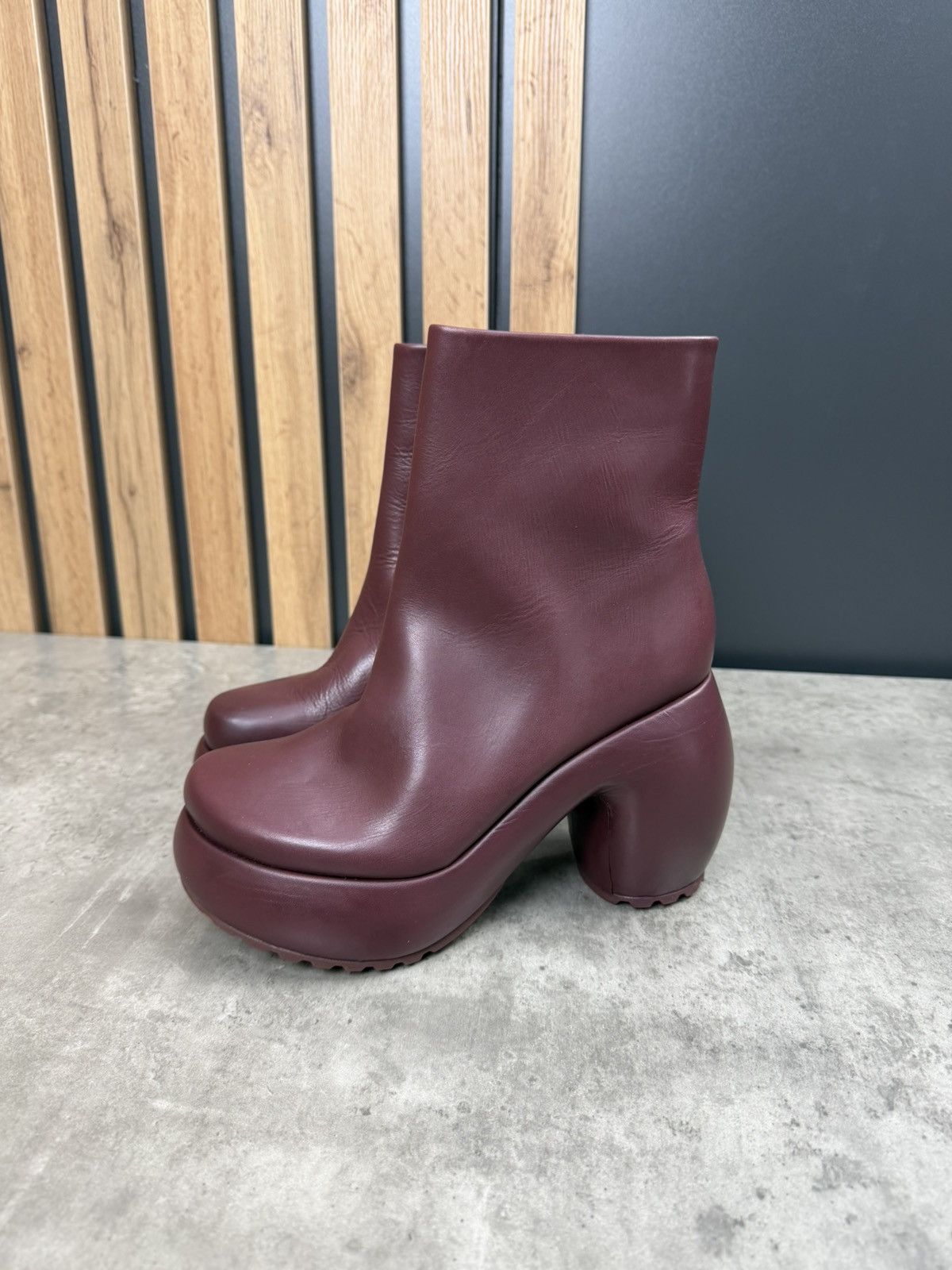 Japanese Brand at.kollektive Natacha Ramsay-Levi Platform Ankle Boots Size US 9 / IT 39 - 2 Thumbnail