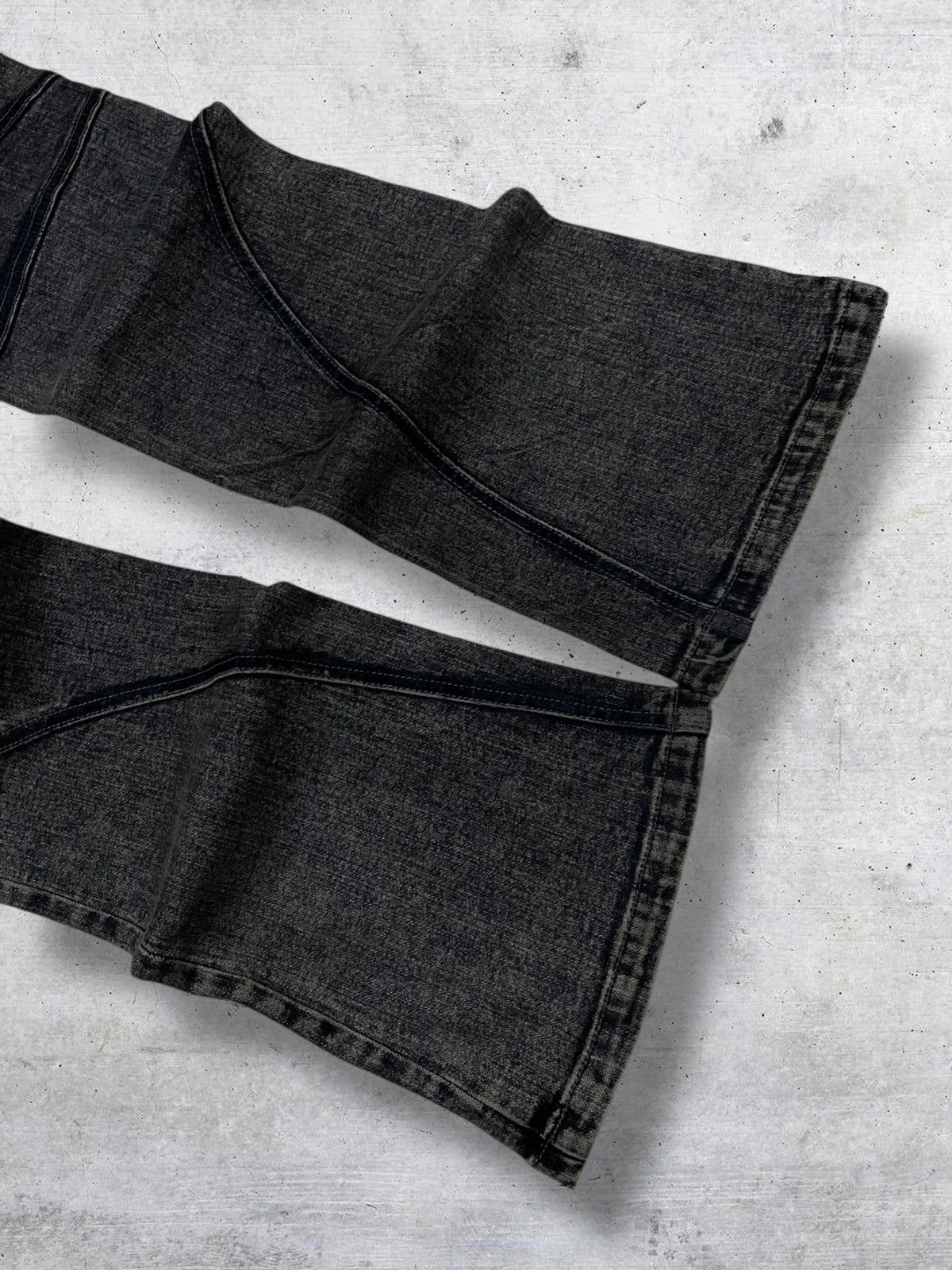 Tornado Mart JAPAN ARCHITECTURAL ADORE GOTHIC FLARE 90S DESIGNER DENIM Size US 30 / EU 46 - 9 Thumbnail