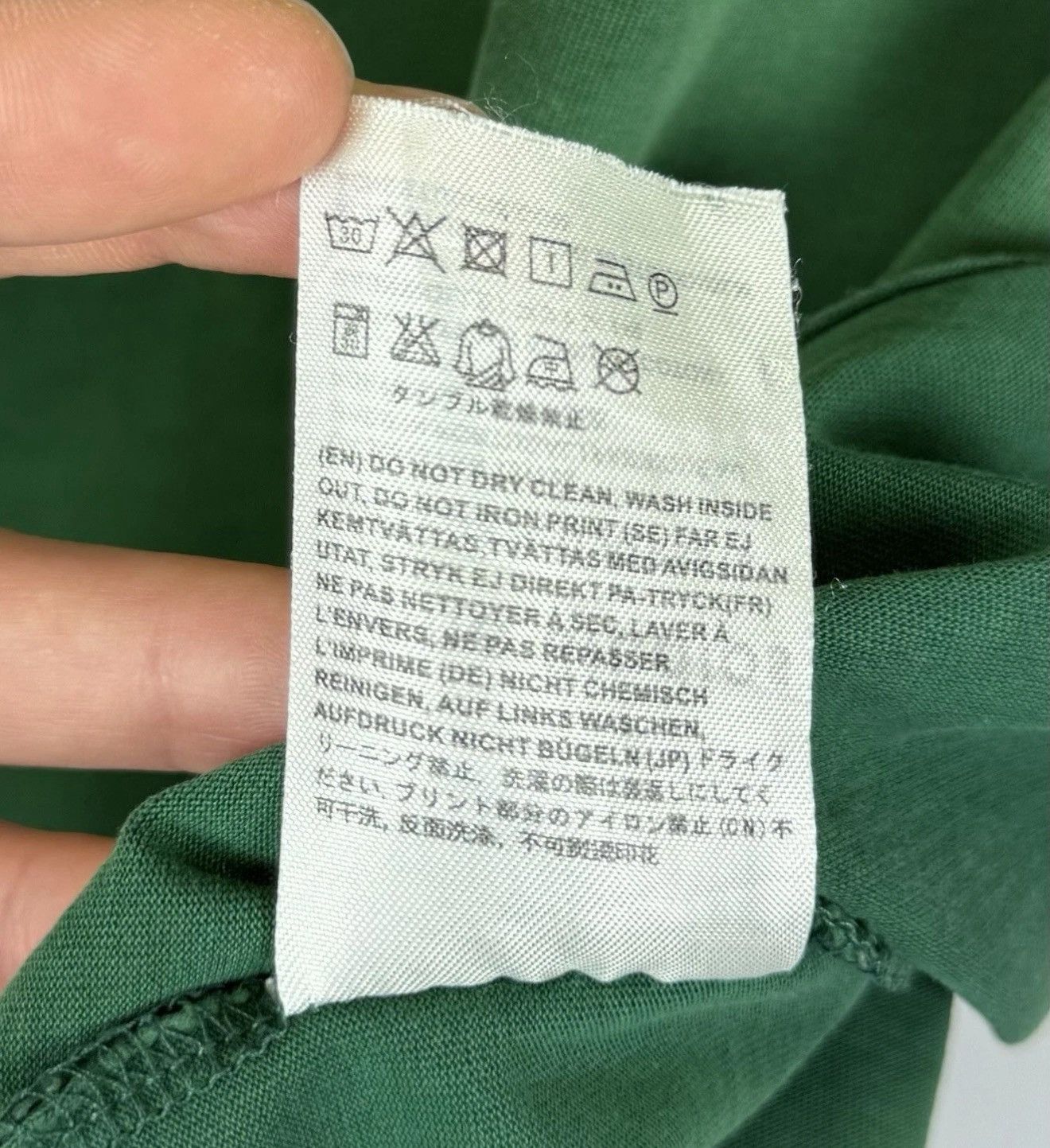 Acne Studios Acne Studios Blå Konst College JO PSS16 Short Sleeve T-Shirt Size US S / EU 44-46 / 1 - 14 Thumbnail