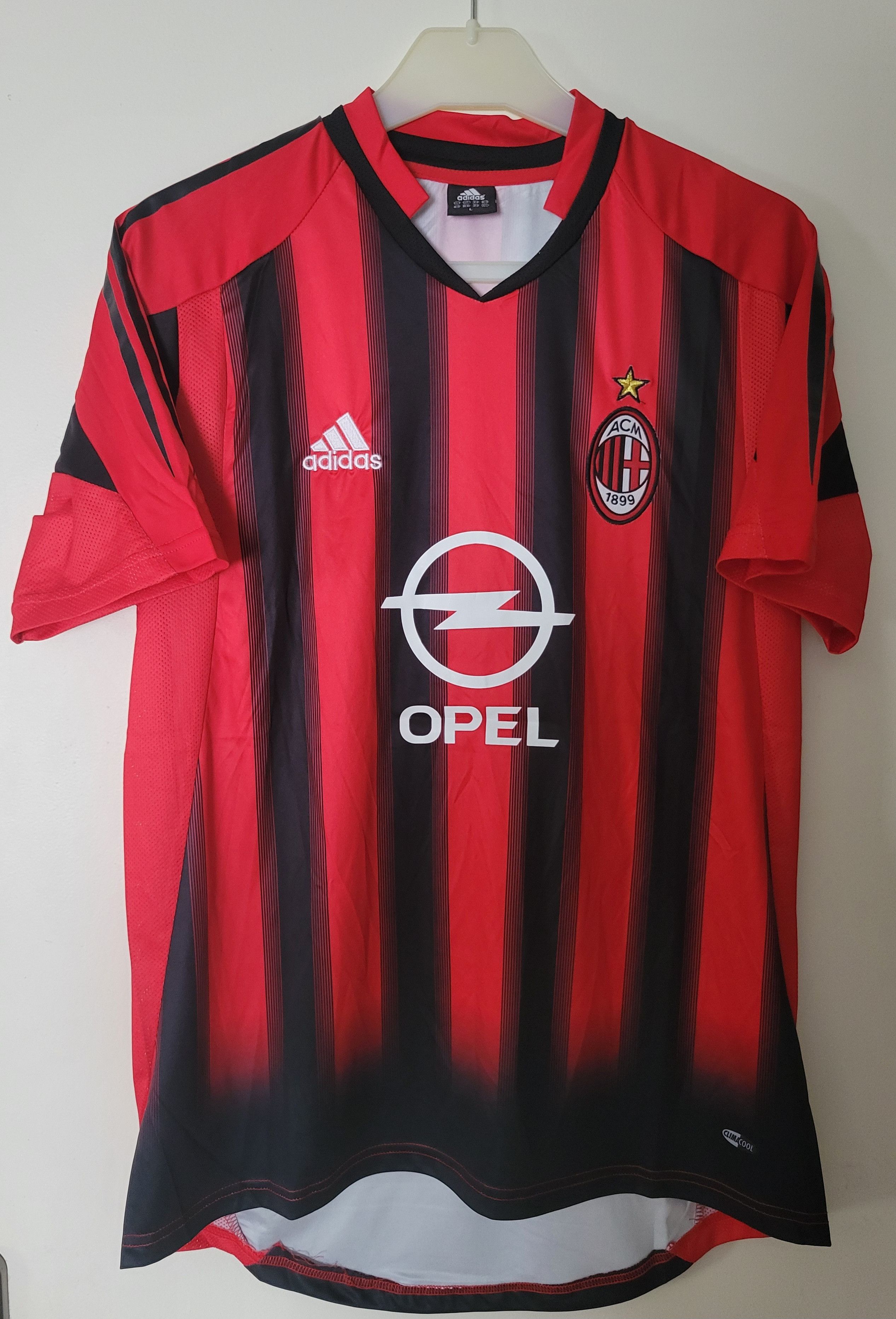 Other AC Milan 2004-2005 Kaka' 22 Vintage Retro Football Jersey Size US L / EU 52-54 / 3 - 2 Thumbnail