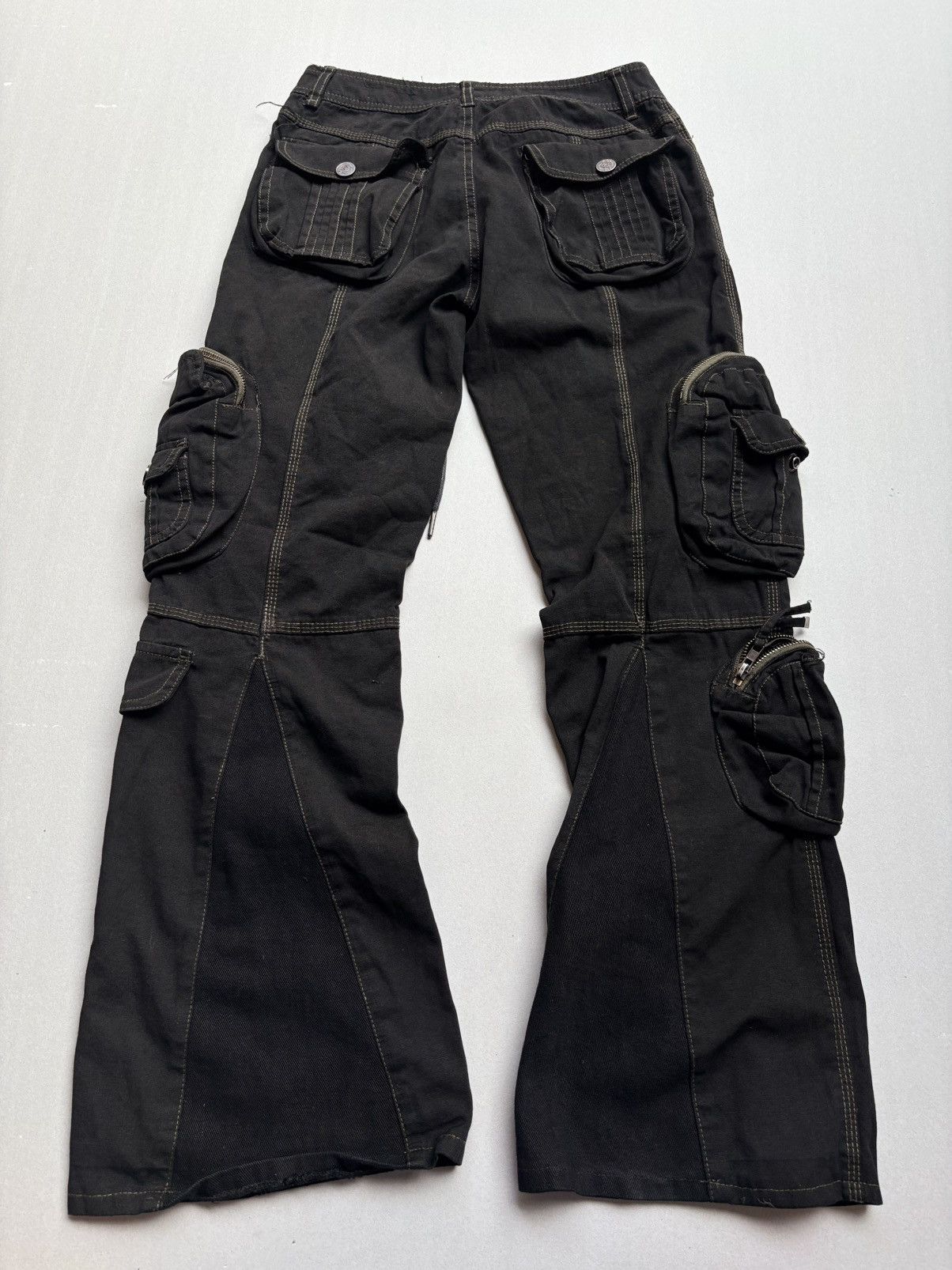 Japanese Brand lace up cargo pants Size US 26 / EU 42 - 5 Thumbnail
