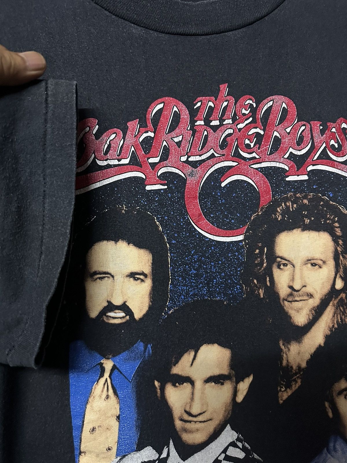Band Tees × Vintage Vintage 80s The Oak Ridge Boys Tour Faded Tee Size US M / EU 48-50 / 2 - 7 Thumbnail