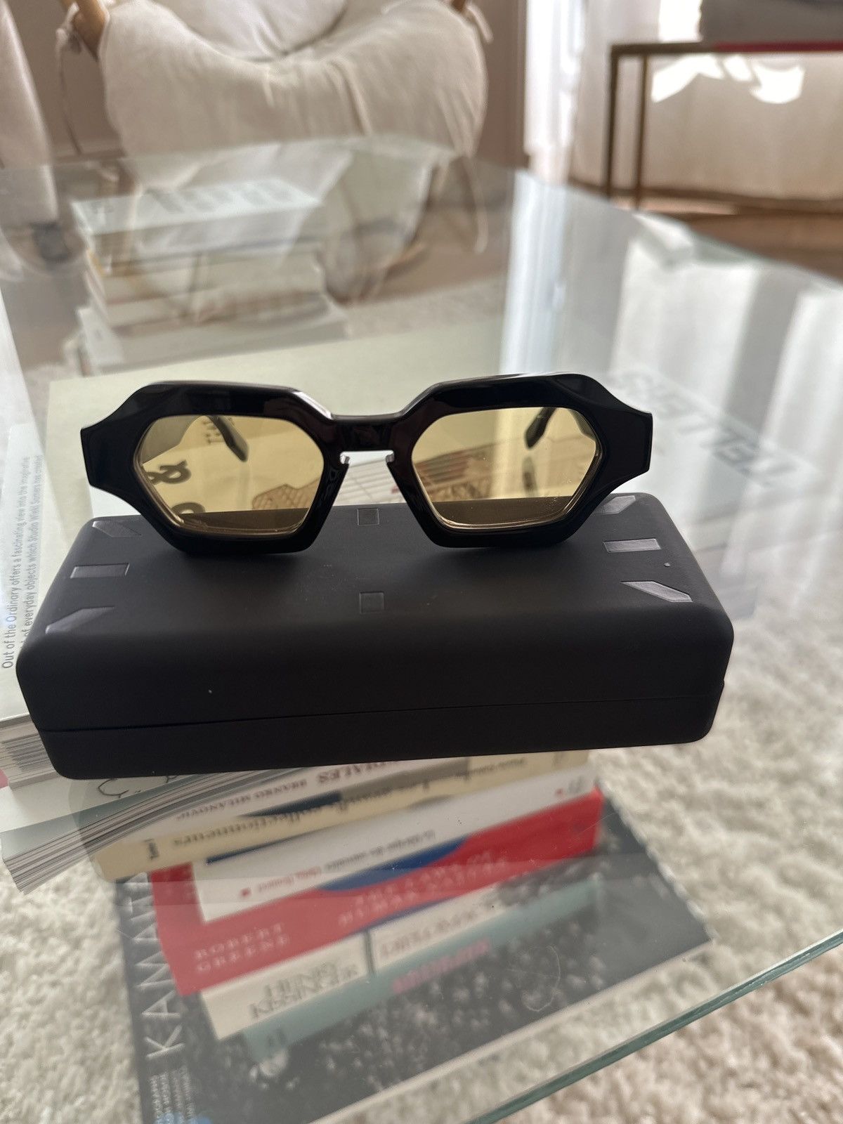 Alexander McQueen × MCQ × McQ Alexander McQueen N.8 Made In Dust sunglasses Size ONE SIZE - 2 Thumbnail