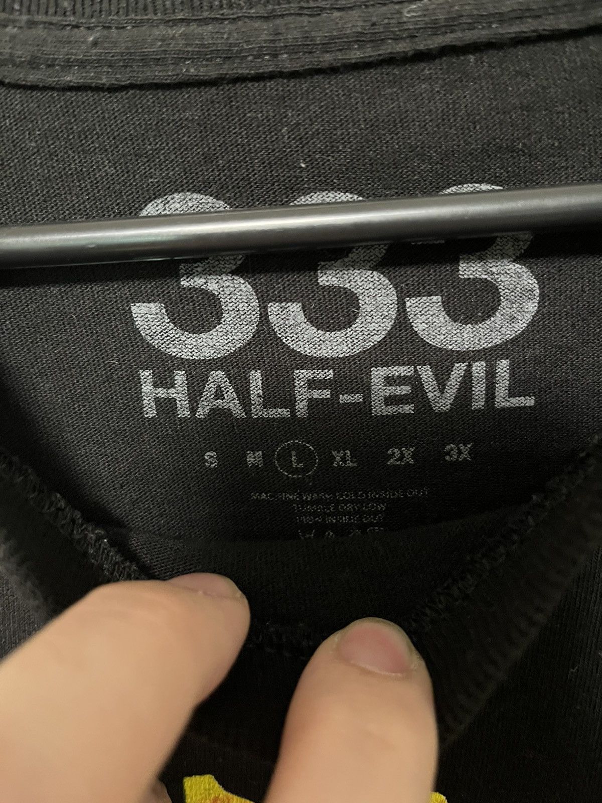 Half Evil Half Evil McDonald's tee Size US L / EU 52-54 / 3 - 2 Thumbnail