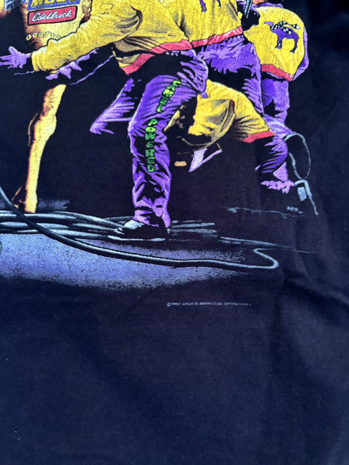 Camel × NASCAR Vintage 90s NASCAR T-Shirt Camel Racing Jimmy Spencer Size US XL / EU 56 / 4 - 7 Thumbnail