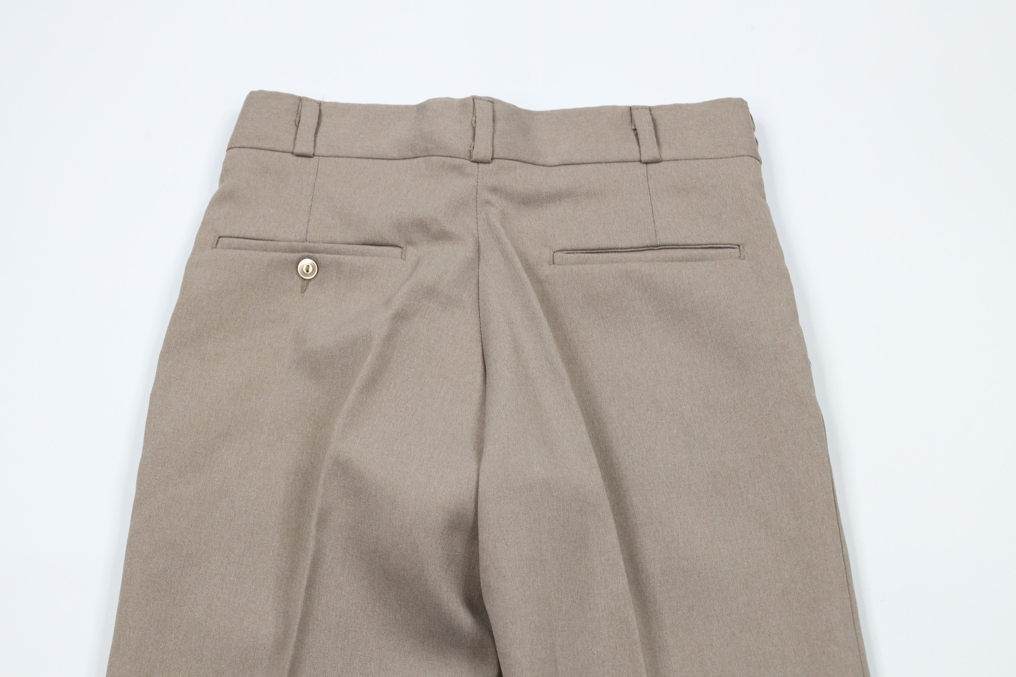 Vintage Vintage 70s Streetwear Bell Bottoms Chino Pants Beige USA Size US 29 - 9 Thumbnail