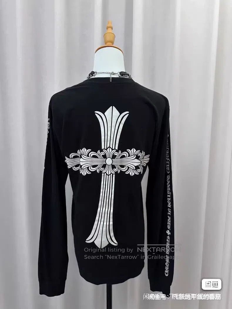 Chrome Hearts CHROME HEARTS Size S Cross black thin long sleeves Size US S / EU 44-46 / 1 - 2 Thumbnail