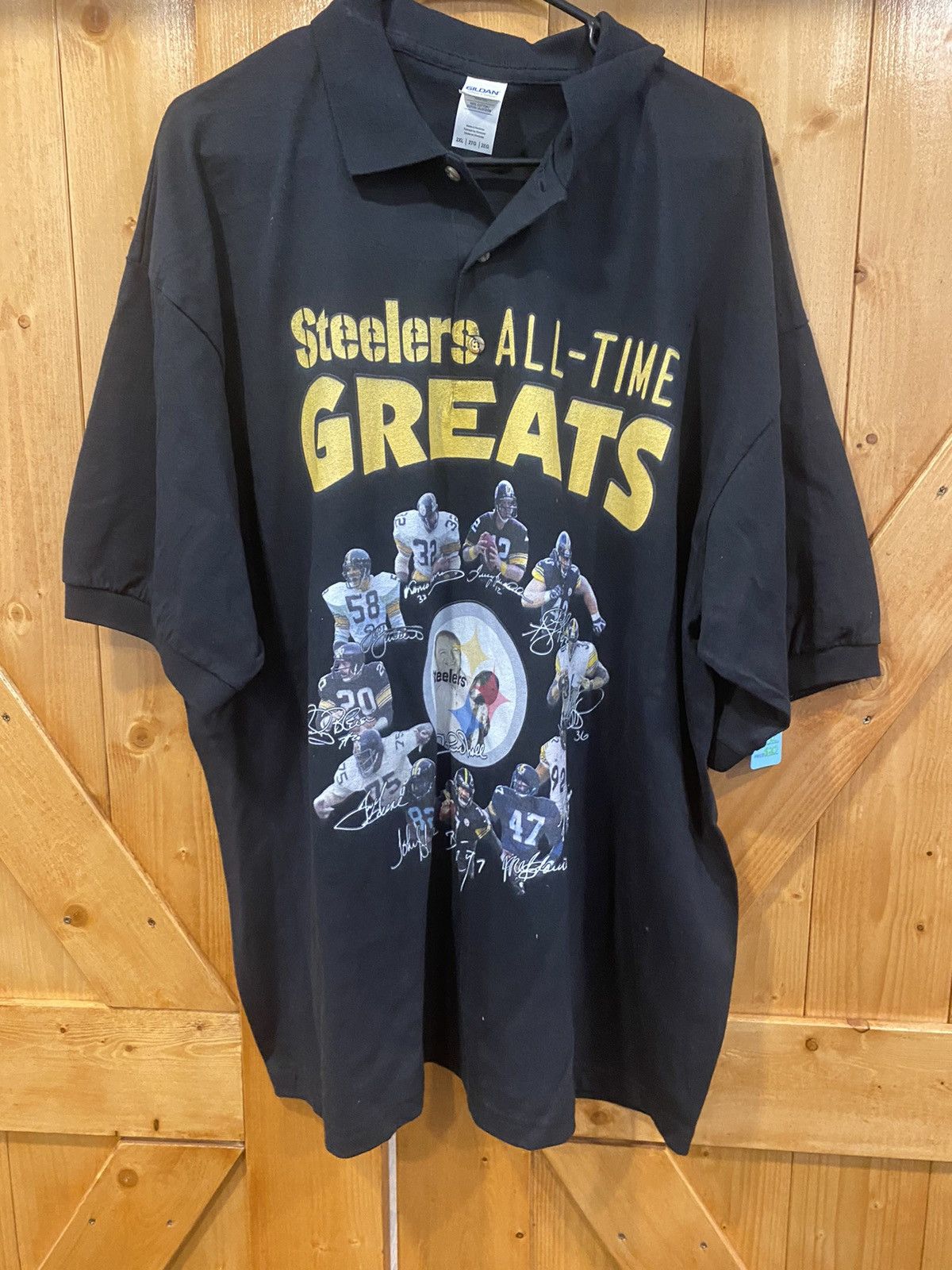 NFL Vintage Pittsburgh Steelers Polo Size US XXL / EU 58 / 5 - 1 Thumbnail