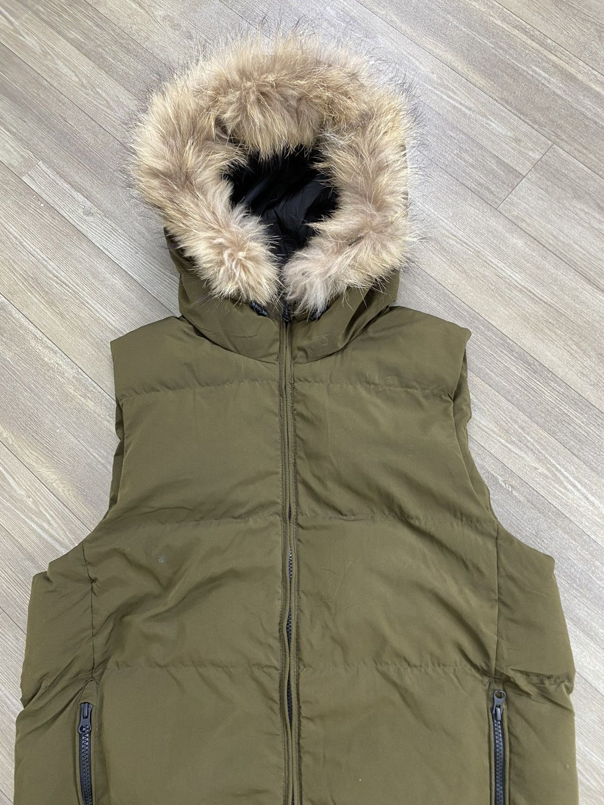 If Six Was Nine 2000s GU Fur Vest Ifsixwasnine Lgb Kmrii Puffer Down Jacket Size US L / EU 52-54 / 3 - 2 Thumbnail