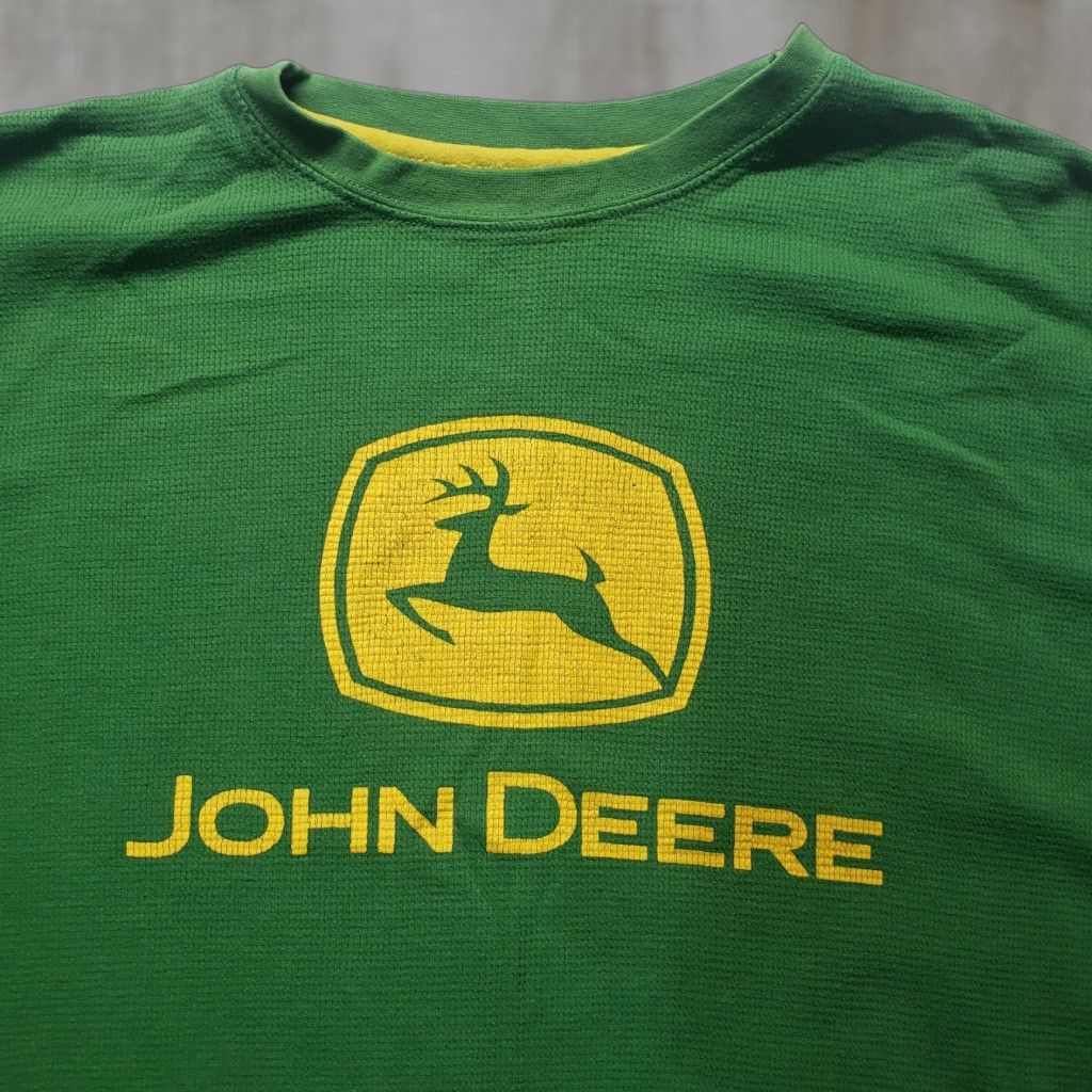 John Deere John Deere Sweater Pullover Long Sleeve Adult Men's XL Brown Farm Animals Size US XL / EU 56 / 4 - 1 Thumbnail
