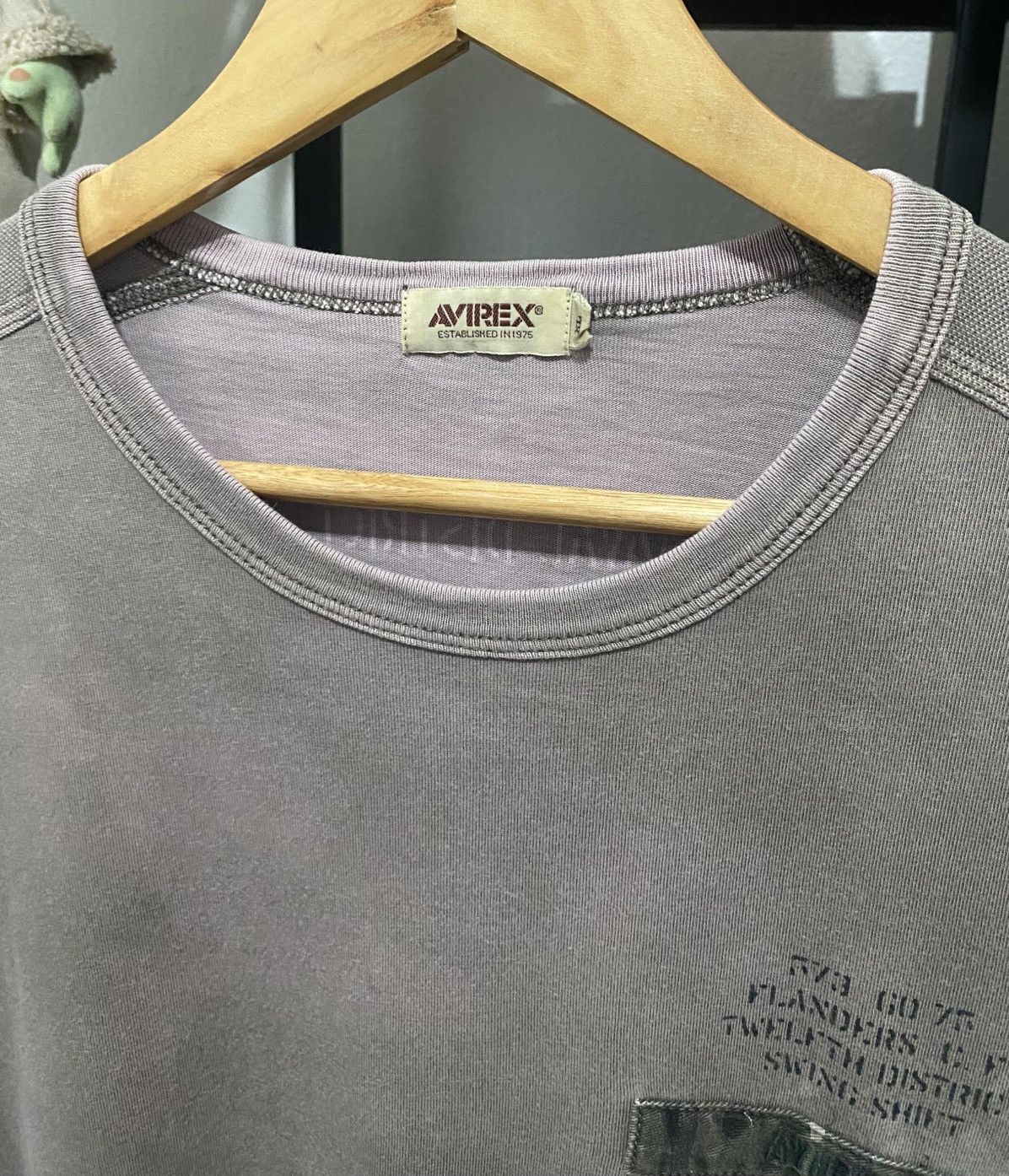 Avirex × Vintage Vintage Avirex Naval District Cigar Pocket Tee Size US XL / EU 56 / 4 - 7 Thumbnail