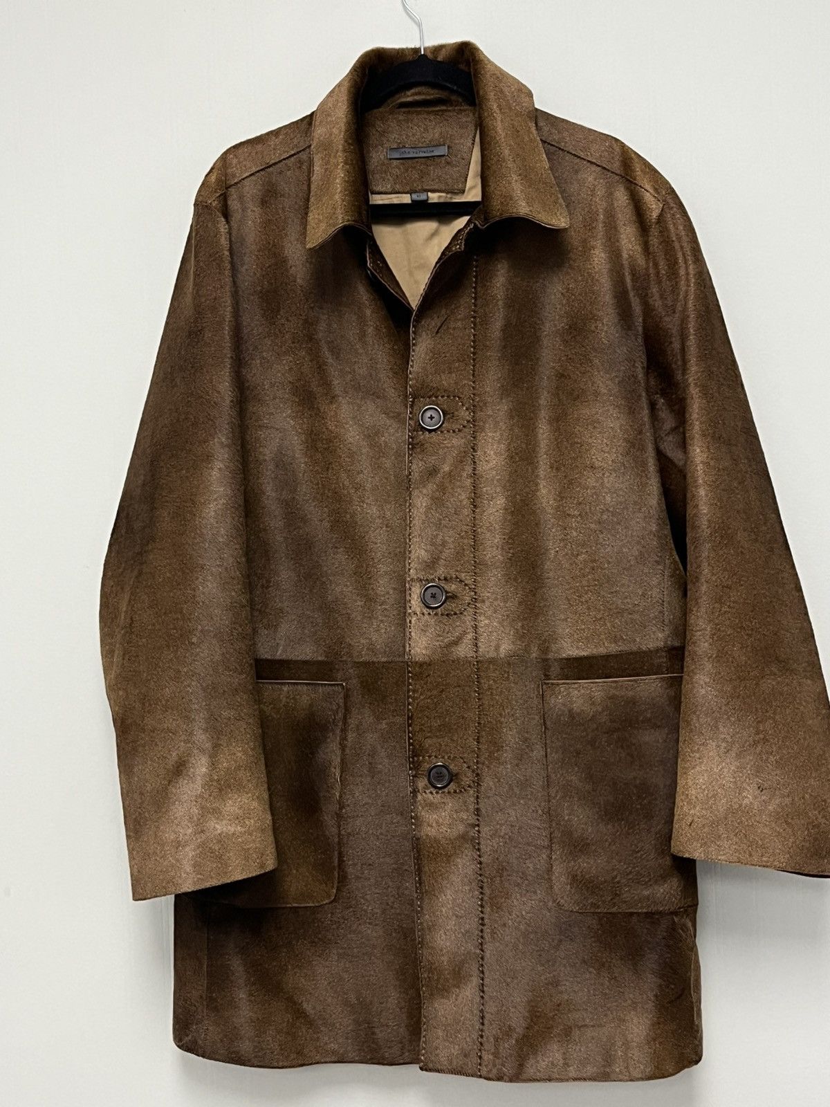 John Varvatos Calf Hair Coat. Size EU 52 USA 42 Size US L / EU 52-54 / 3 - 1 Thumbnail