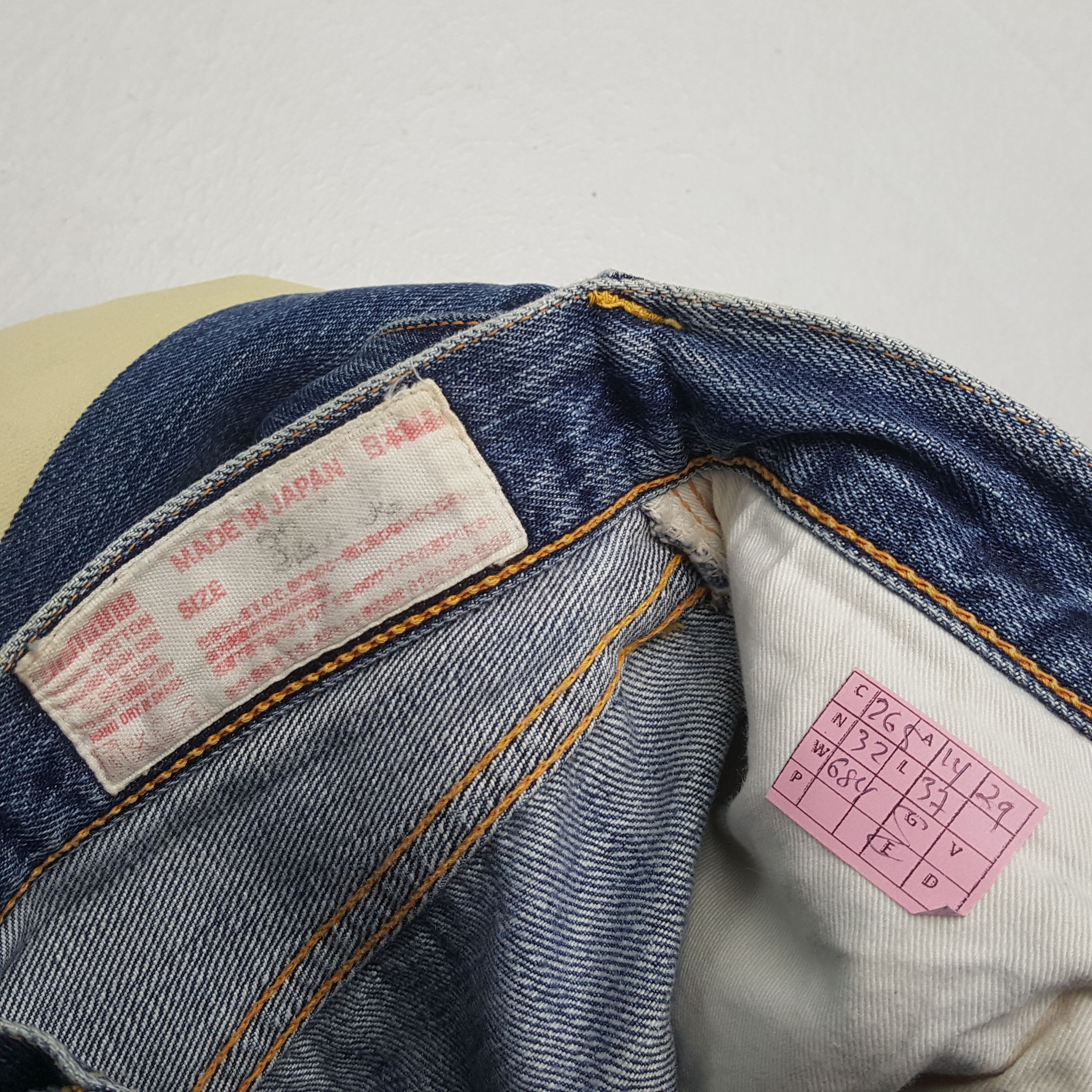 Evisu EVISU Japanese Brand Streetwear Custom Daicock Jeans Size US 28 / EU 44 - 14 Thumbnail