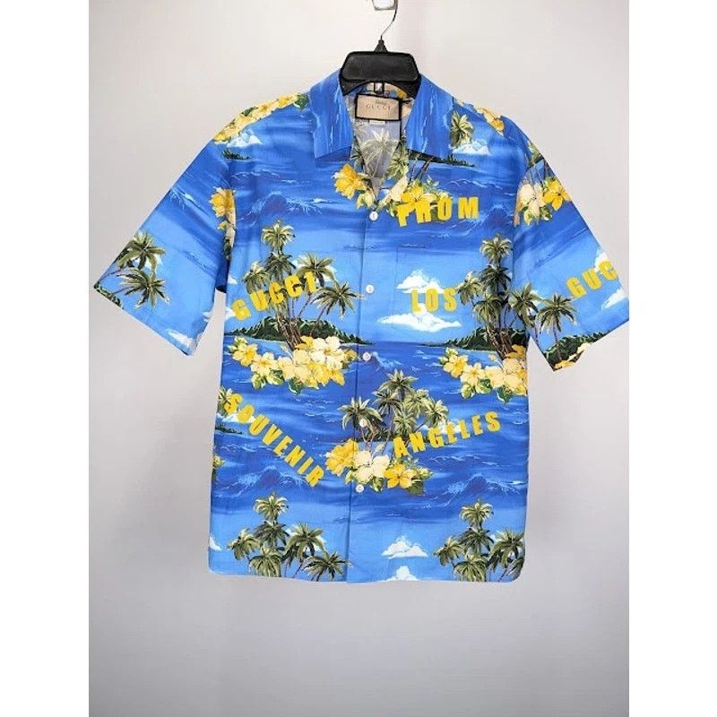 Gucci o1rshd1 Shirt in Multicolor Size US M / EU 48-50 / 2 - 10 Thumbnail