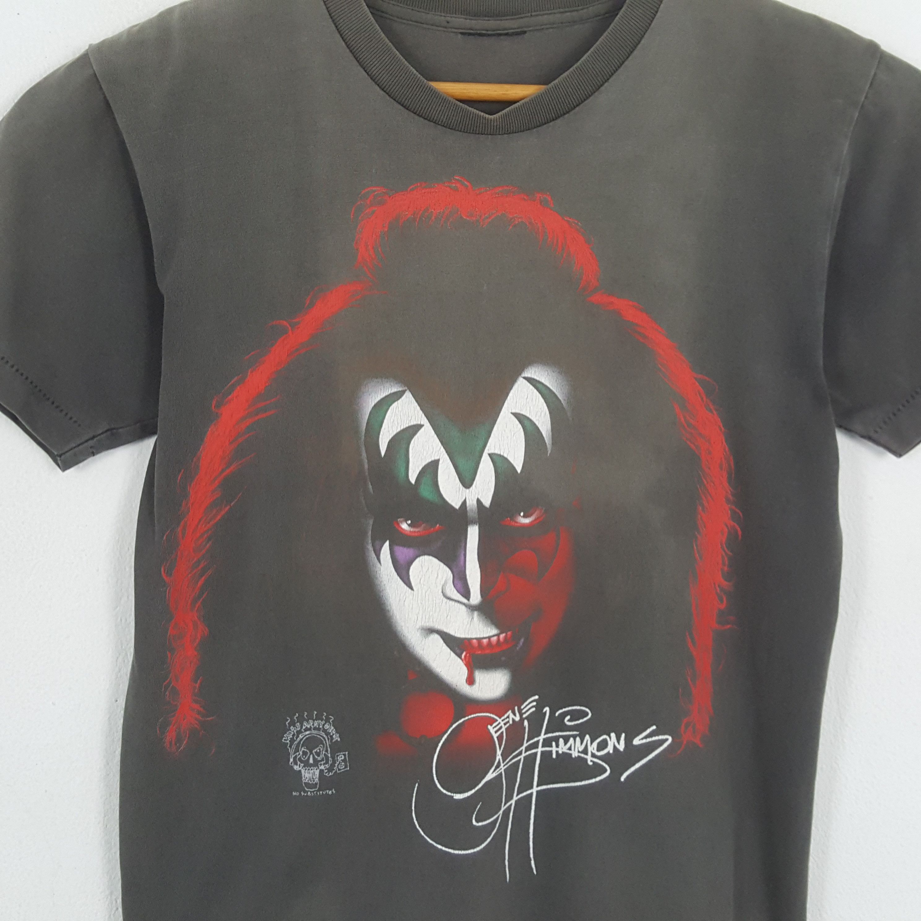 Band Tees × KISS × Vintage Vintage KISS American Heavy Metal Band T-Shirts Size US M / EU 48-50 / 2 - 2 Thumbnail