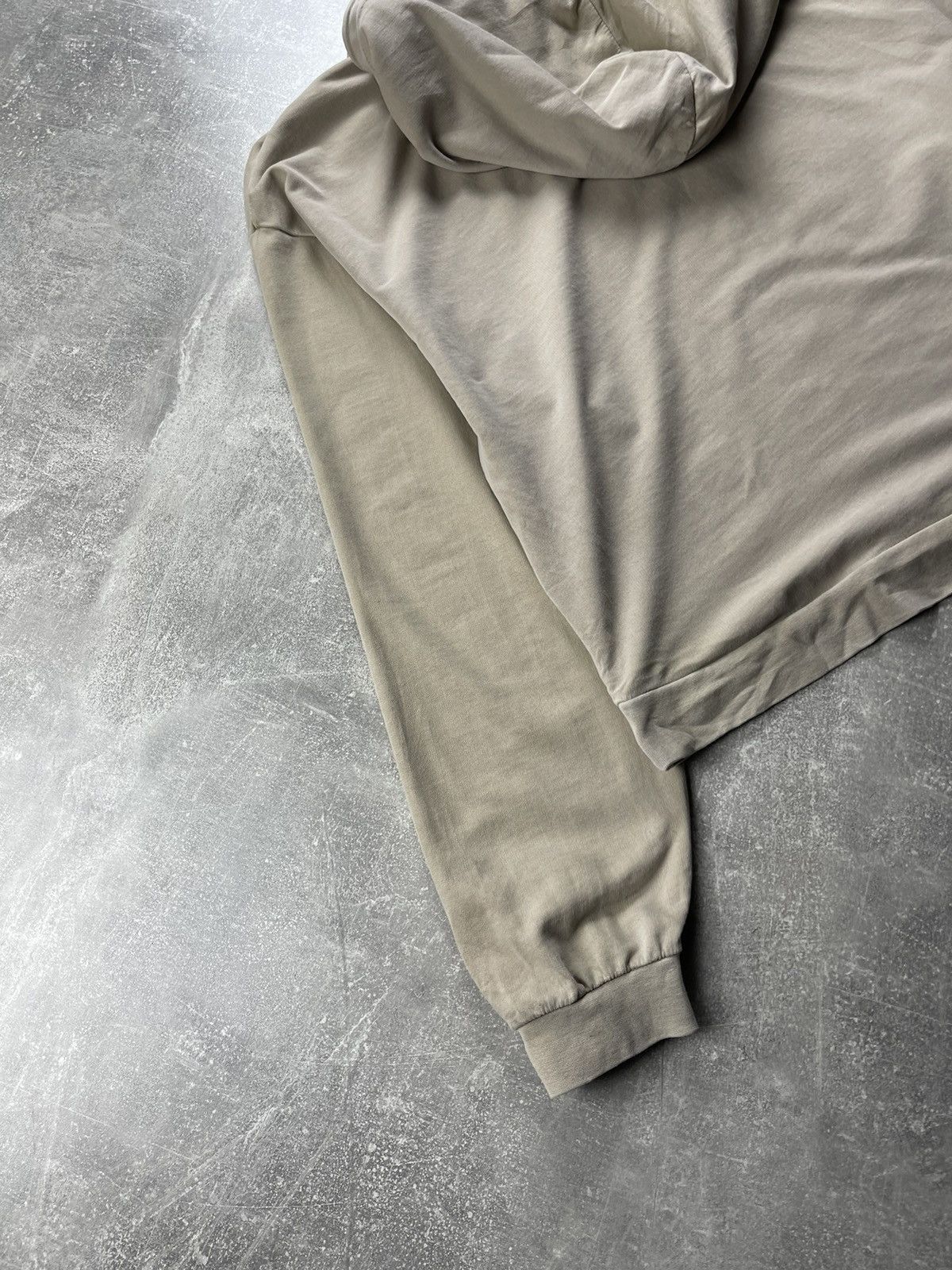 Other Stüssy Authentic Hooded Sweatshirt Minimal Logo Hoodie Taupe Size L / US 10 / IT 46 - 8 Thumbnail