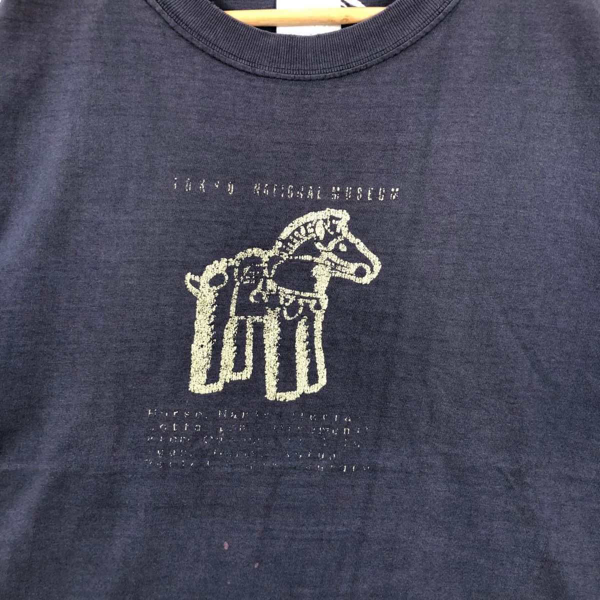 Vintage Vintage 90s TOKYO NATIONAL MUSEUM T Shirt Vintage Art Tee Size US L / EU 52-54 / 3 - 3 Thumbnail