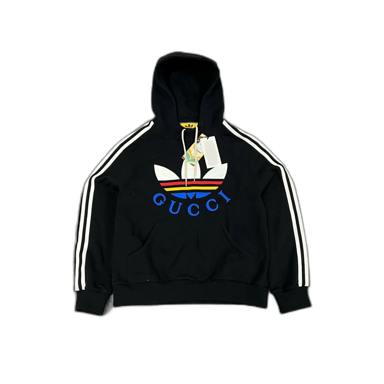 Gucci Gucci x Adidas Color Logo Hoodie Size US S / EU 44-46 / 1 - 1 Thumbnail