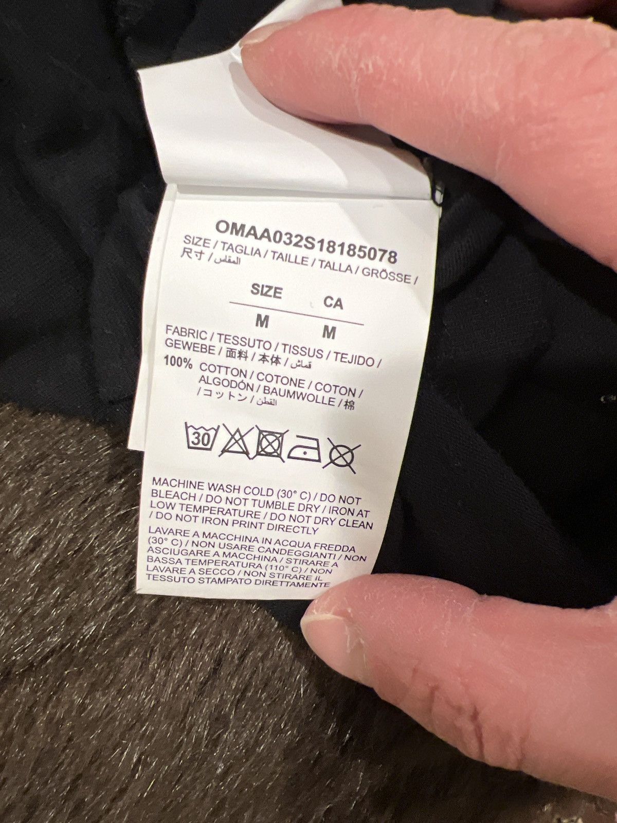 Off-White Off White Fire Tee Size US M / EU 48-50 / 2 - 4 Thumbnail
