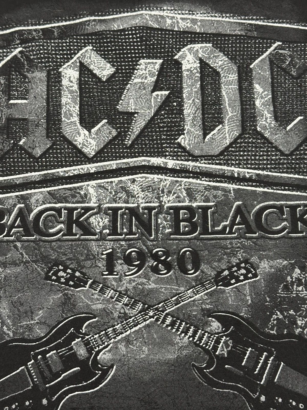 Band Tees Vintage Y2K AC/DC Back In Black Band Tee Merch T-Shirt L Size US L / EU 52-54 / 3 - 4 Thumbnail