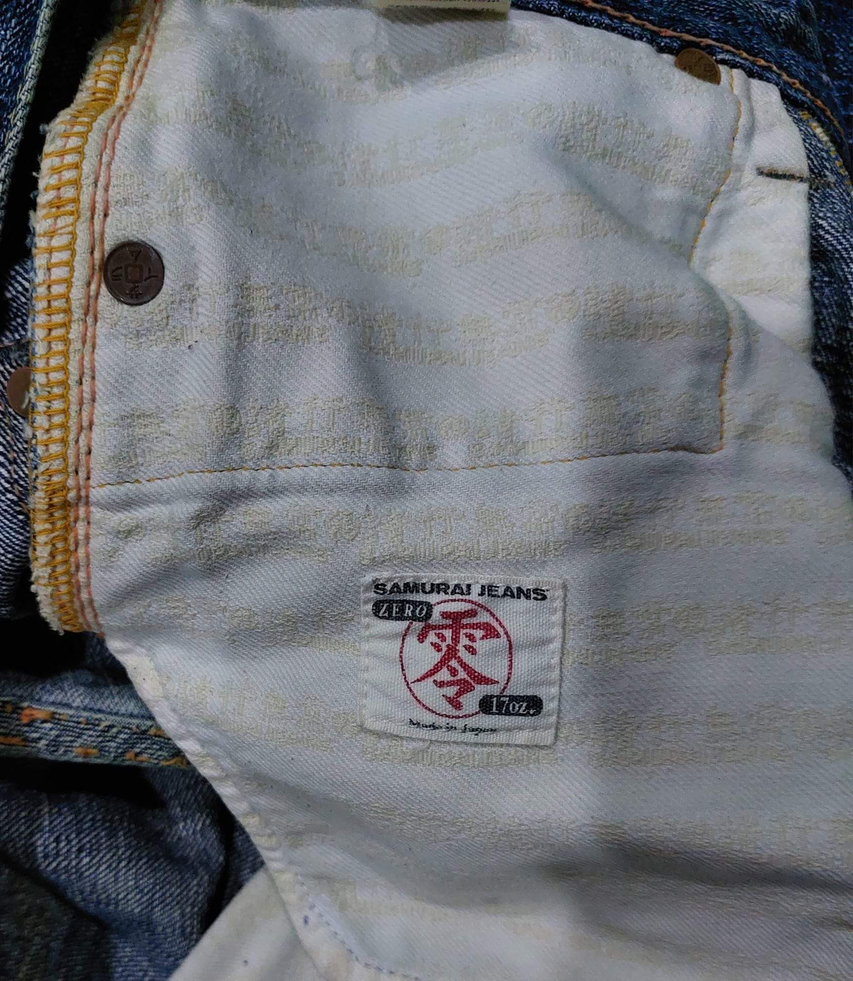Samurai Jeans SAMURAI JEANS slim straight 17 oz selvedge jeans Size US 31 - 10 Thumbnail