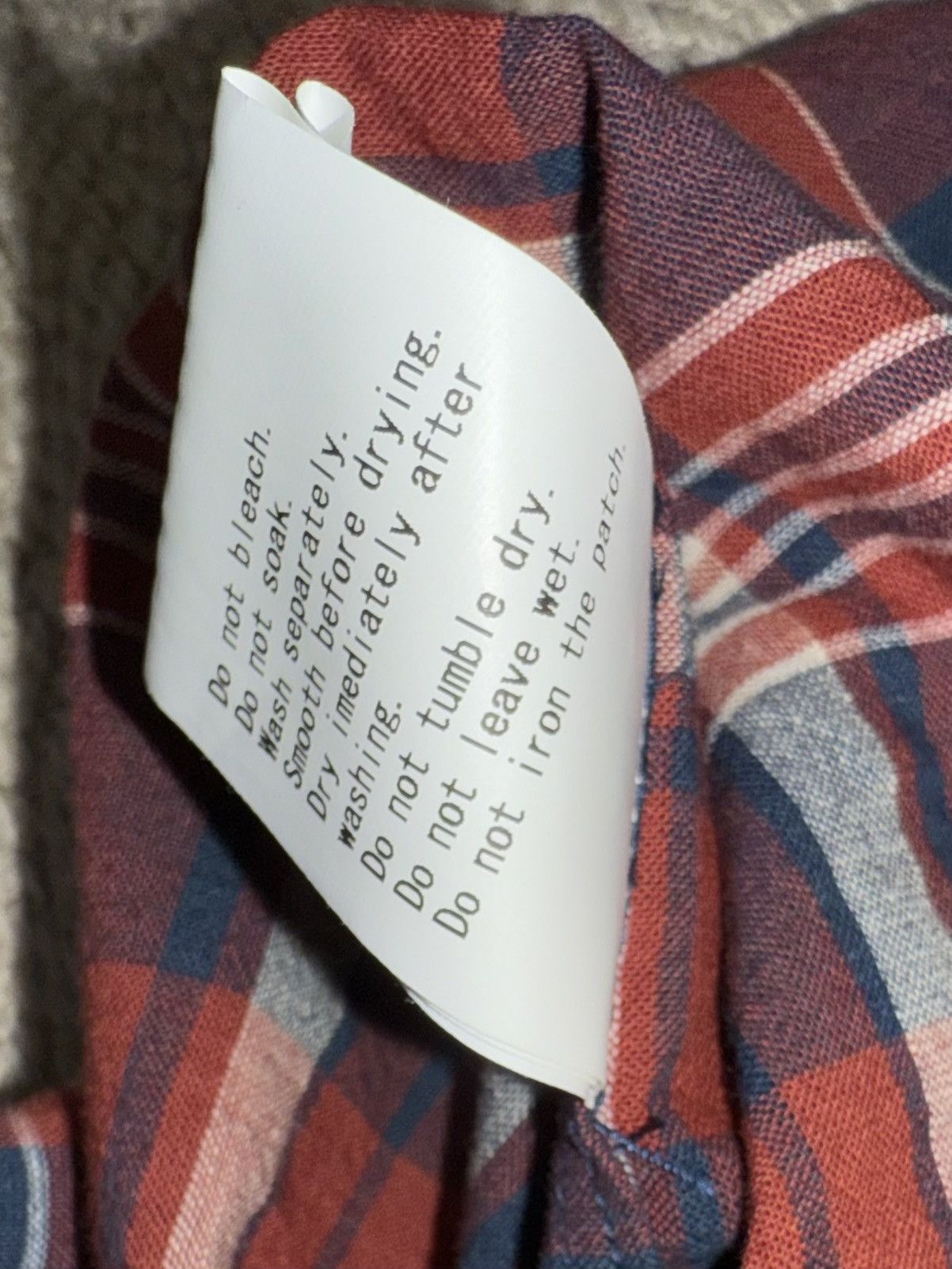Human Made Human Made Japan Maroon/Navy Plaid Button-Up Shirt Sz XL Size US XL / EU 56 / 4 - 5 Thumbnail