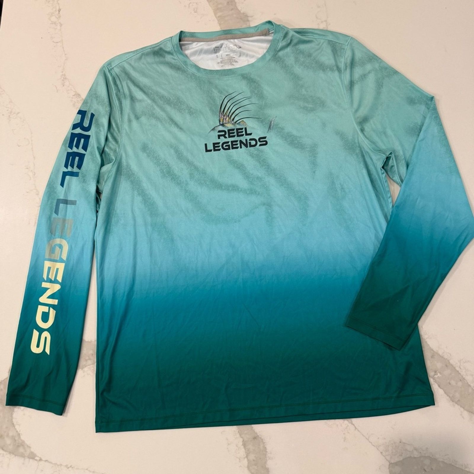 Reel Legends Reel Legends LongSleeve Performance Fishing Shirt Mens Large Size US L / EU 52-54 / 3 - 1 Thumbnail