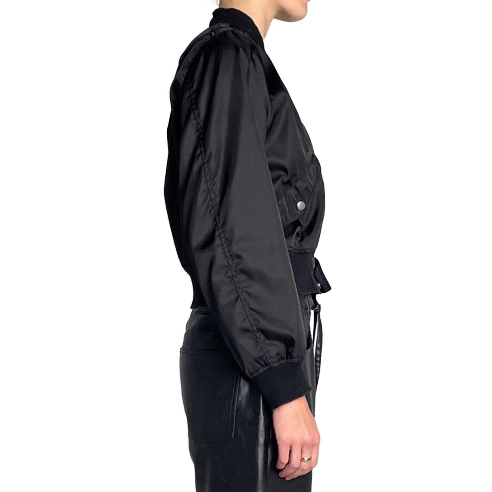 Maison Margiela MM6 Nylon Bomber Jacket Size S / US 4 / IT 40 - 3 Thumbnail