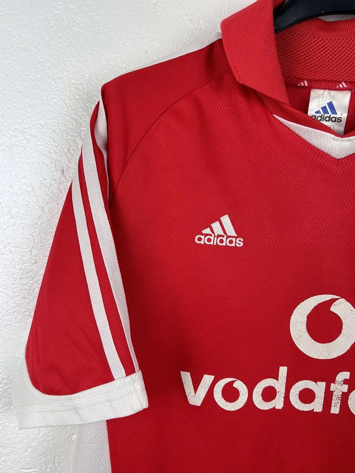Adidas Vintage Adidas SL Benfica 2001/02 Home Kit Soccer Jersey Size US XS / EU 42 / 0 - 3 Thumbnail