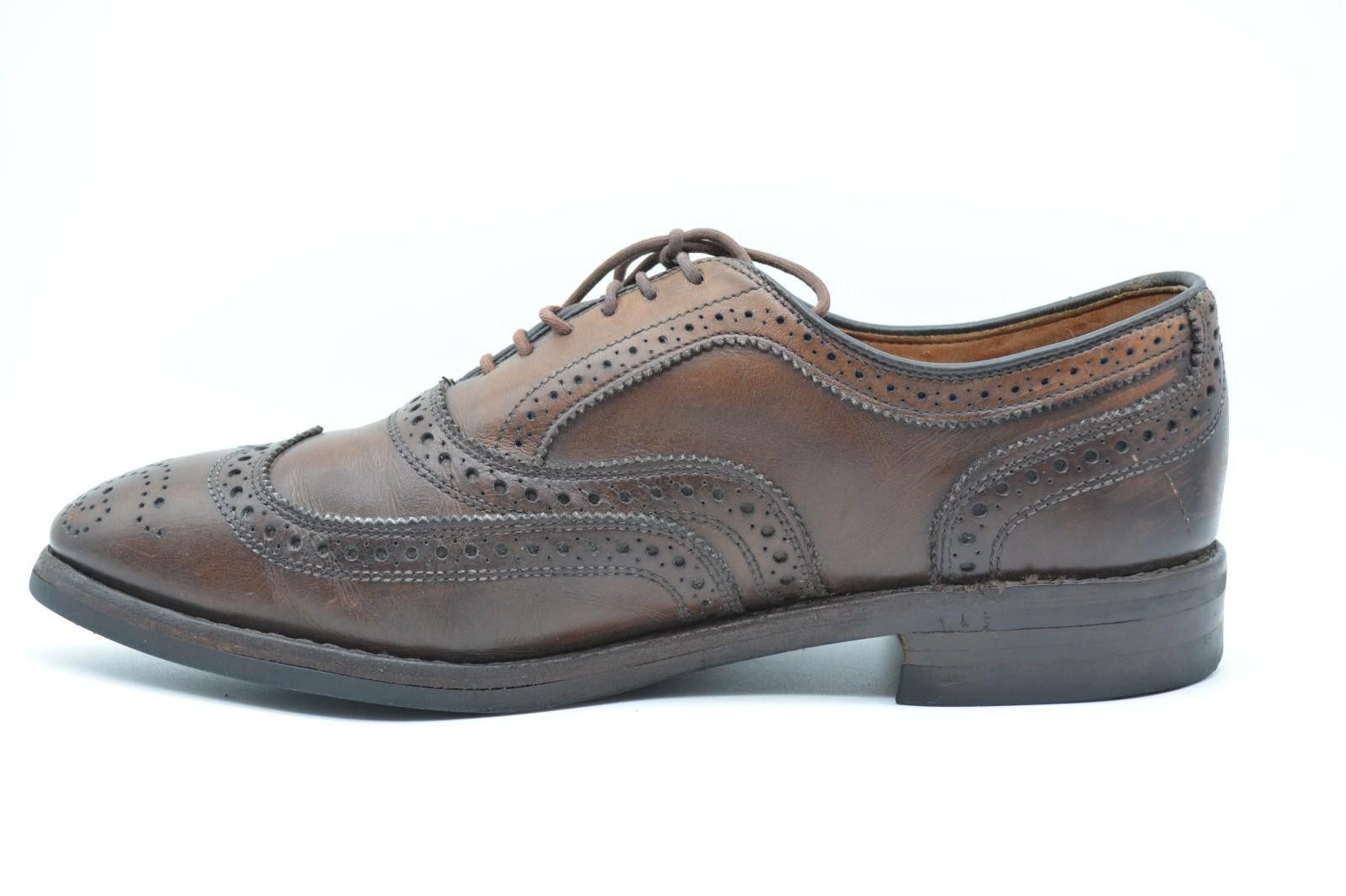 Allen Edmonds Allen Edmonds McAllister Dark Brown Wingtip Size 8.5 Size US 8.5 / EU 41-42 - 6 Thumbnail