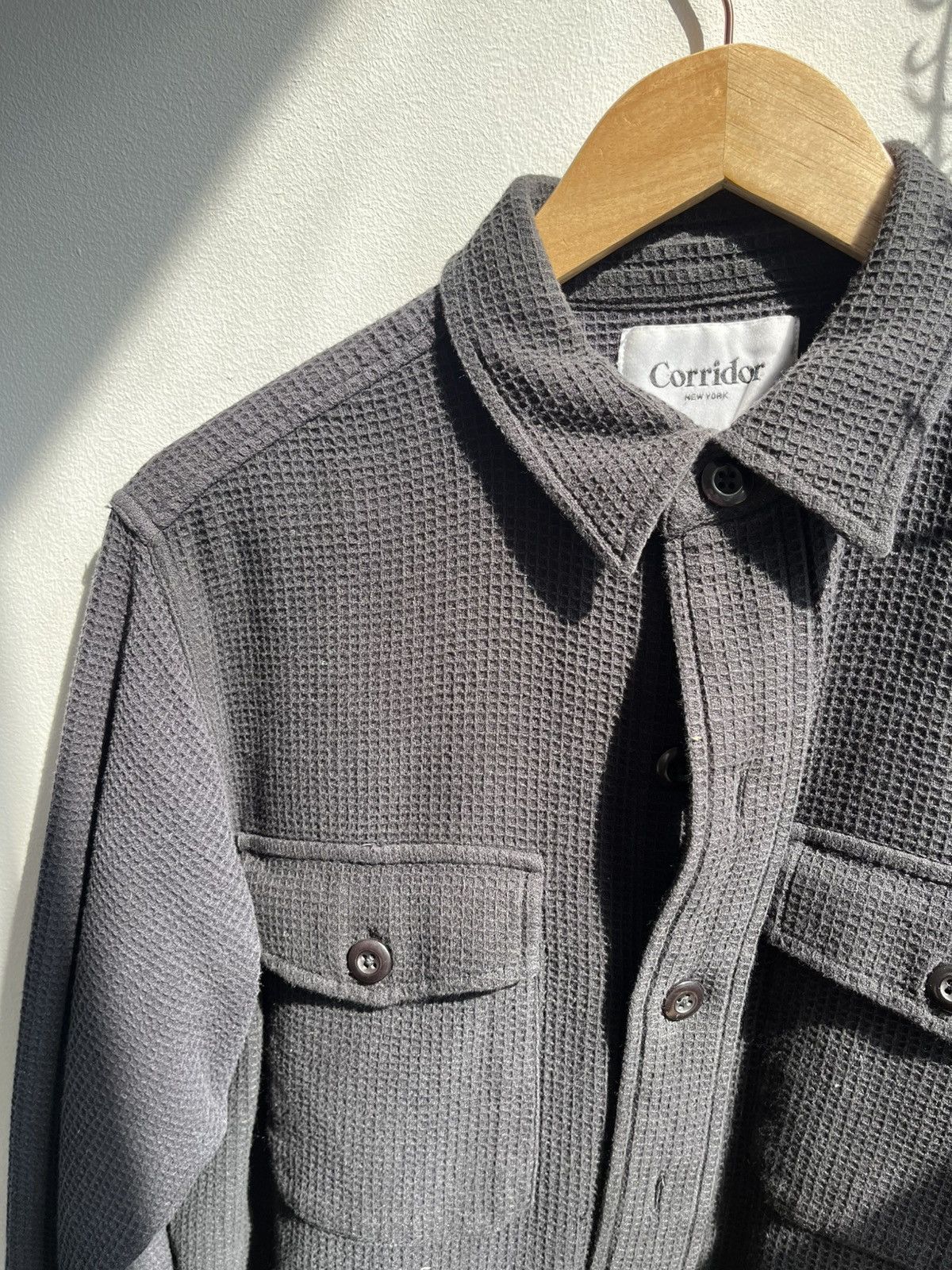 Corridor Corridor waffle-knight Kingston overshirt Size US S / EU 44-46 / 1 - 2 Thumbnail