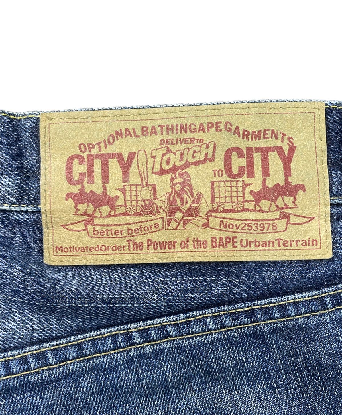 Bape Bape Multi Logo Denim Size US 34 / EU 50 - 6 Thumbnail