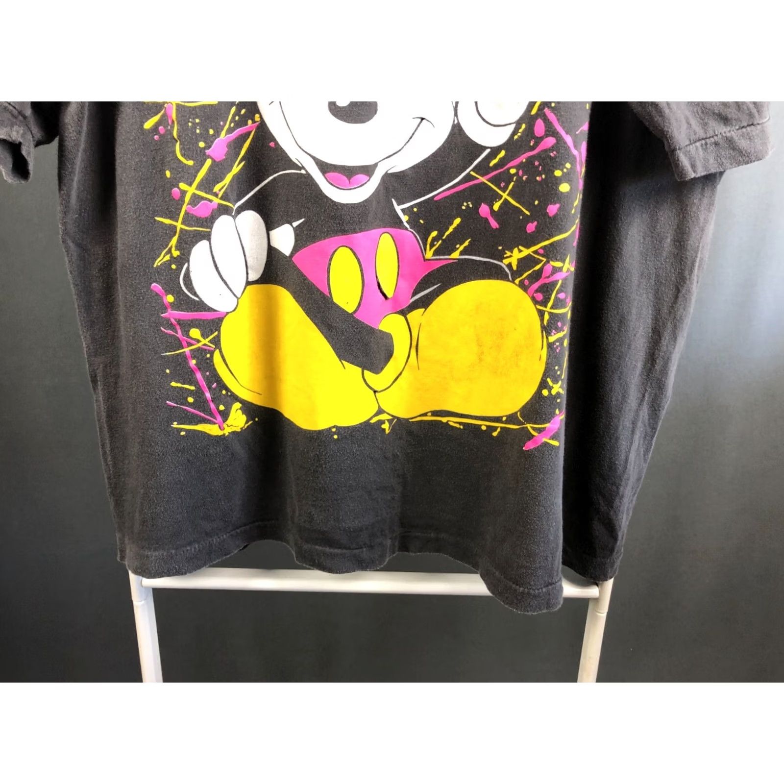 Vintage VINTAGE Mickey Mouse T-Shirt Gray Cartoon Men's One Size Size US M / EU 48-50 / 2 - 6 Thumbnail