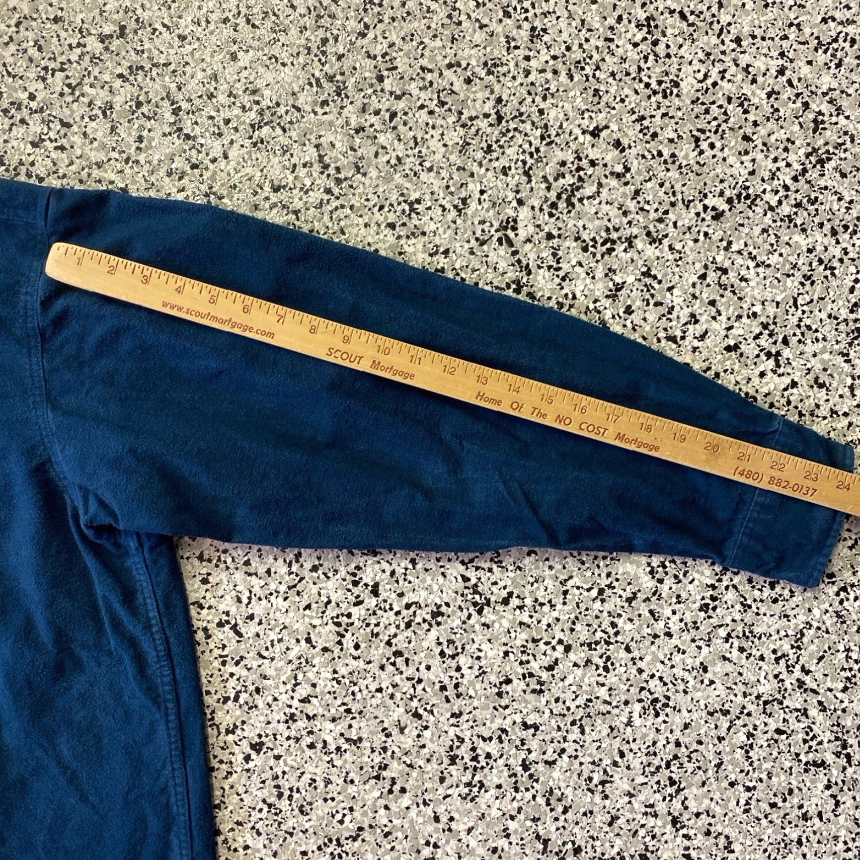 Vintage VINTAGE Cabela's Shirt Deerskin Soft Chamois Cotton Shirt Blue 2XL Mens Button-Up Night 90s Classic Outdoor/Workwear Size US XXL / EU 58 / 5 - 4 Thumbnail