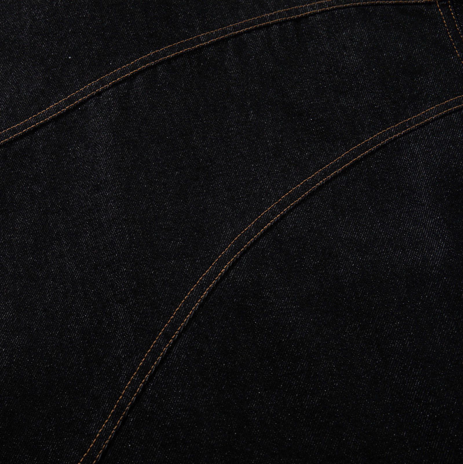 Other Black Structured Denim Jacket, Classic Button-Up Jacket Size US L / EU 52-54 / 3 - 4 Thumbnail