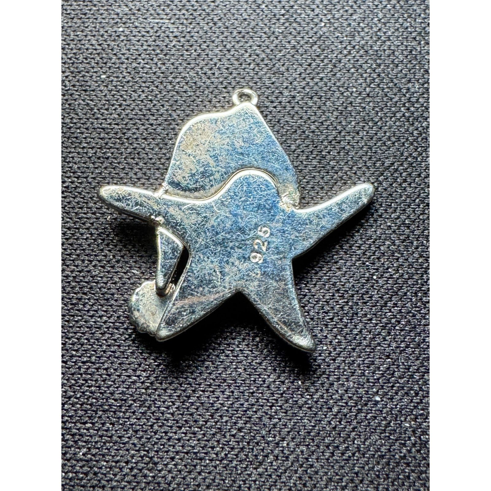Other 925 Sterling Opal Starfish Pendant with Santa Hat Size ONE SIZE - 3 Thumbnail