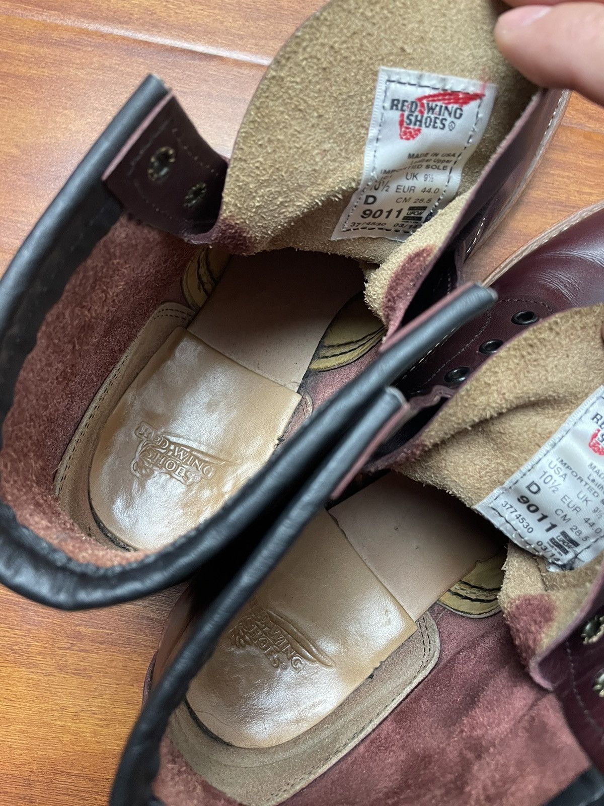 Red Wing Red Wing Beckman Boots 9011 Black Cherry US 10.5 Size US 10.5 / EU 43-44 - 5 Thumbnail