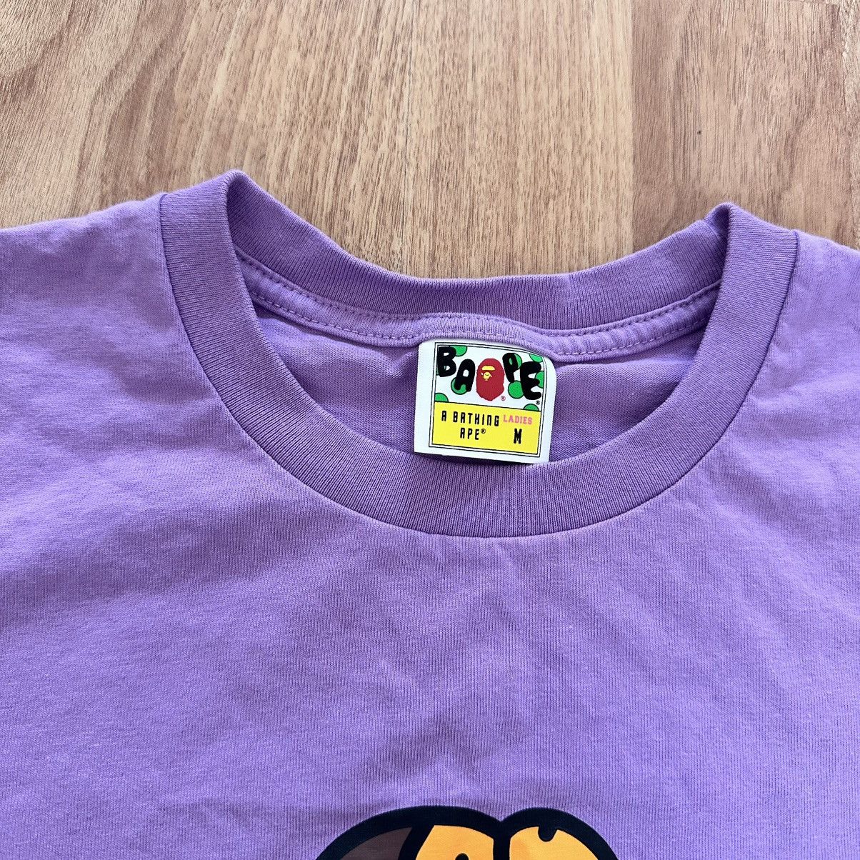 Bape bape purple t shirt Size M / US 6-8 / IT 42-44 - 4 Thumbnail